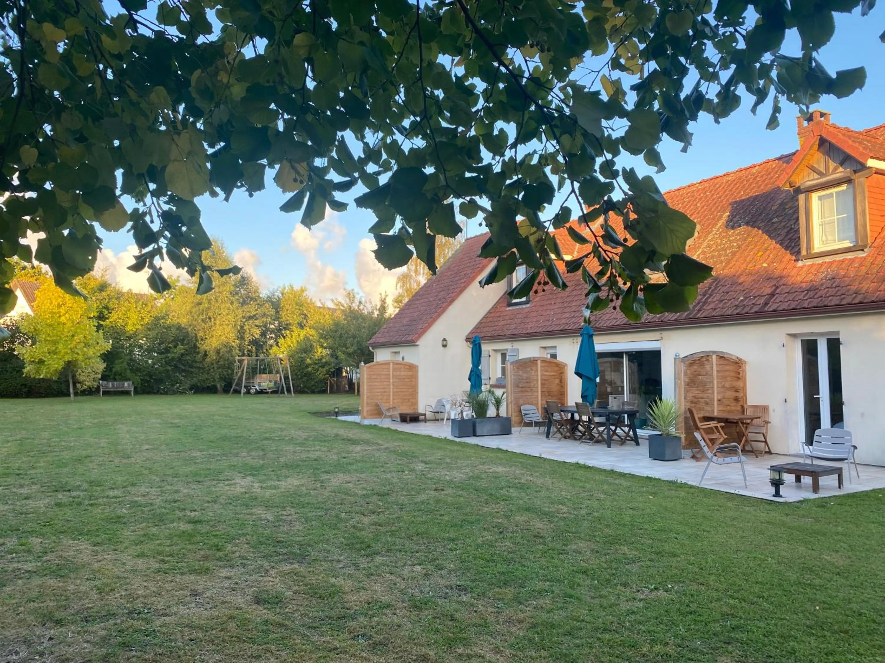 Patio in La Villa Saint Val