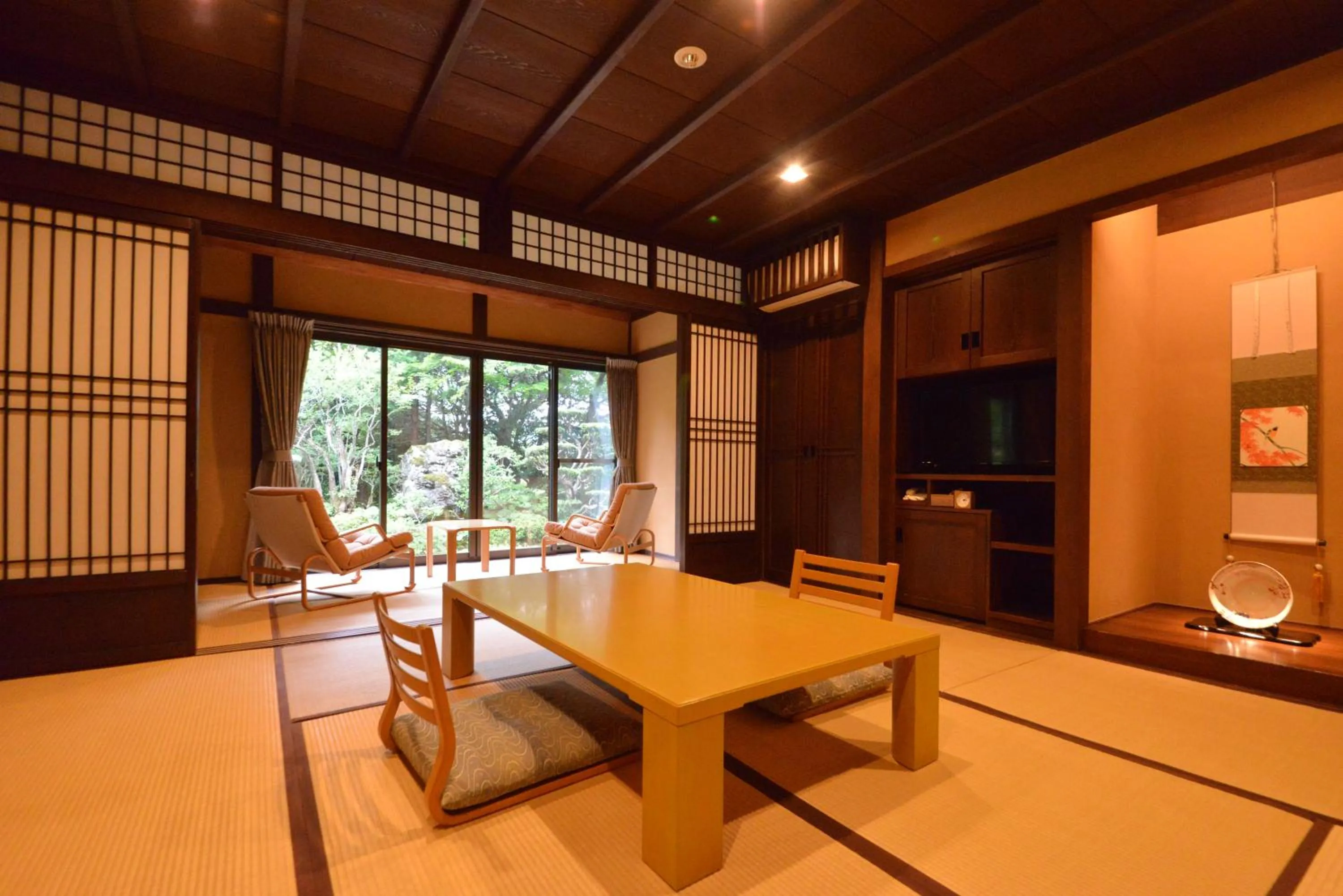 Living room in Japanese Ryokan Seryo