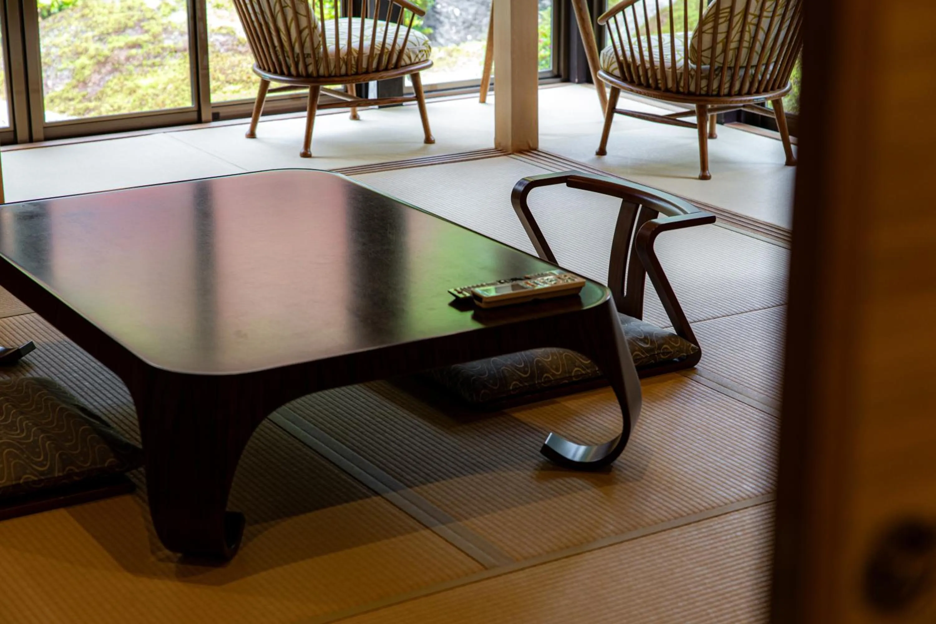 Photo of the whole room in Japanese Ryokan Seryo
