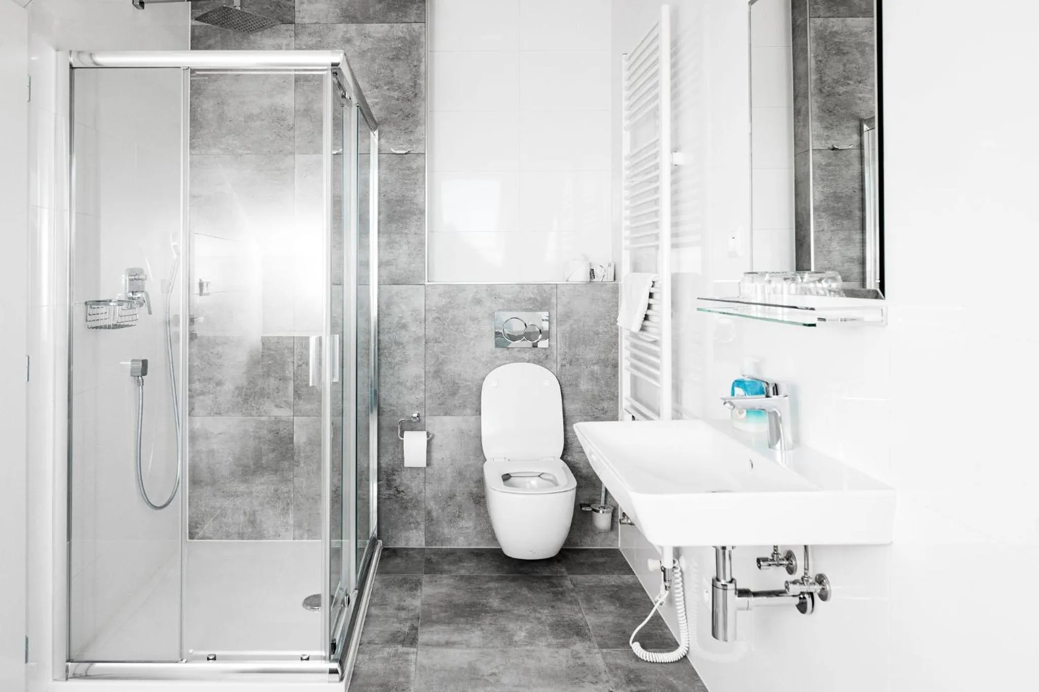 Shower in Apartmanovy dom Familia Smokovec