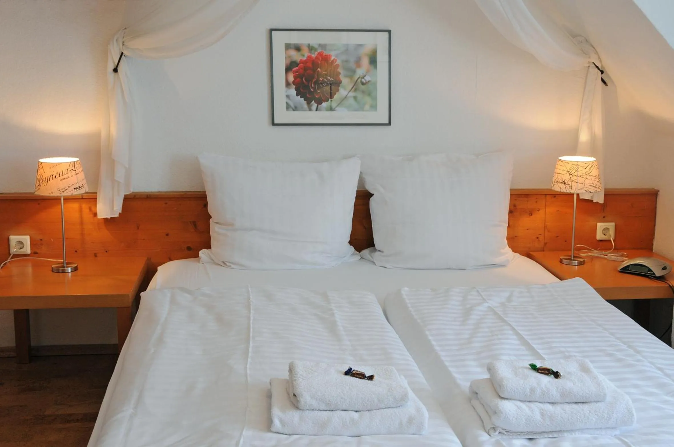 Bedroom, Bed in Pension Bella Vista