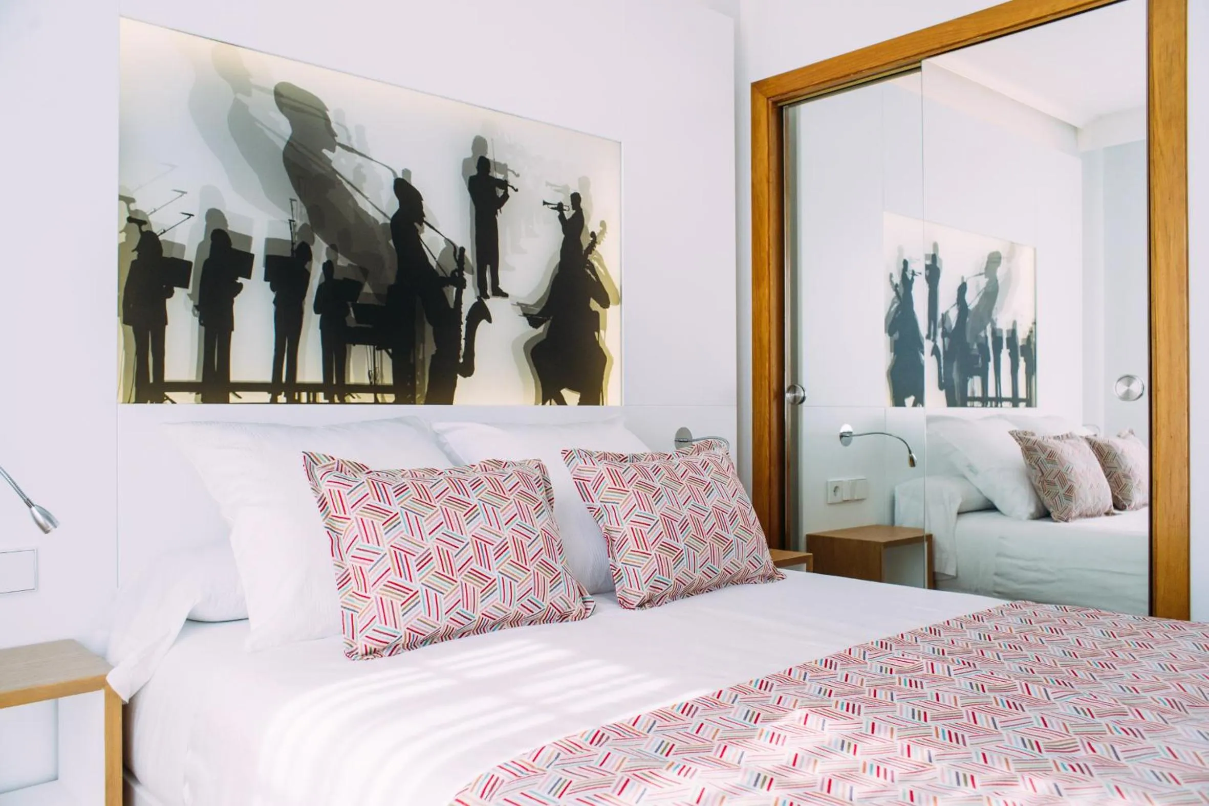 Bedroom, Bed in Hotel Lino