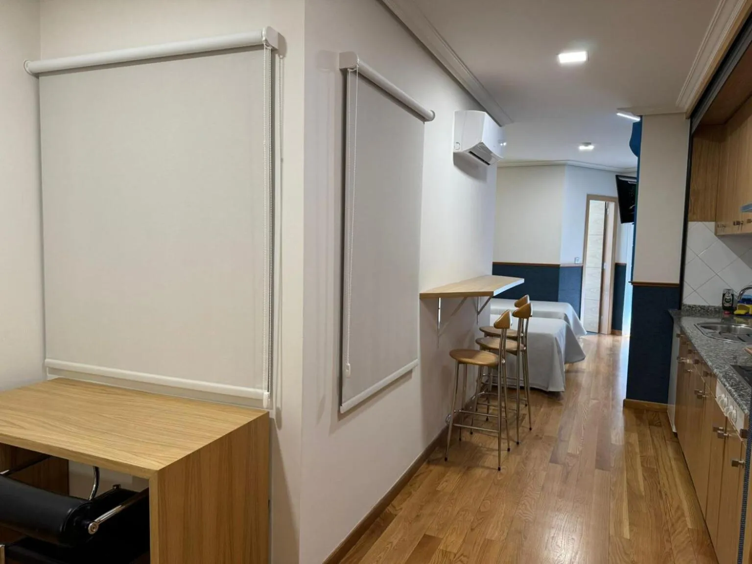 Kitchen or kitchenette in Hotel Lino