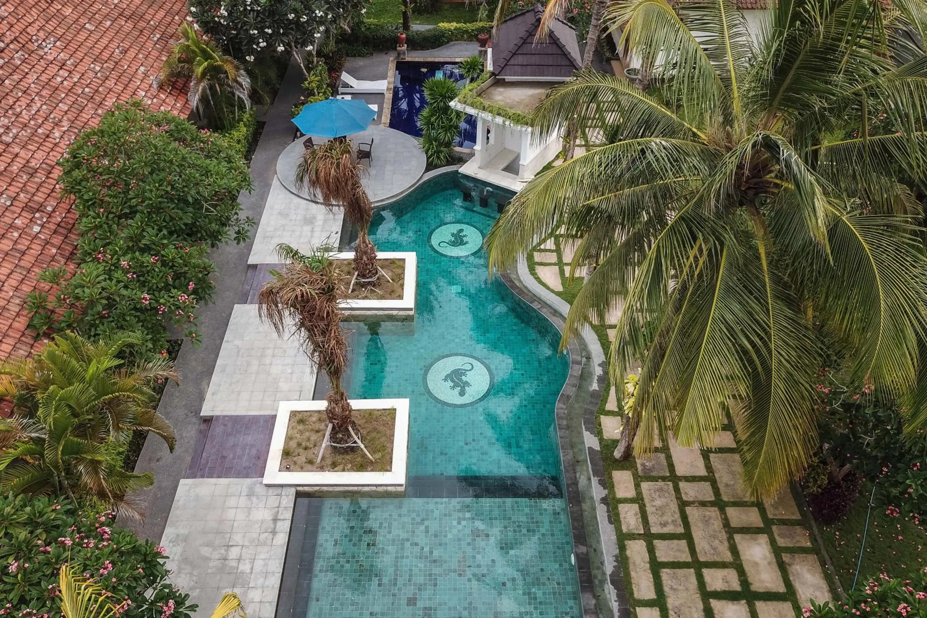 Swimming pool in Segara Anak Hotel
