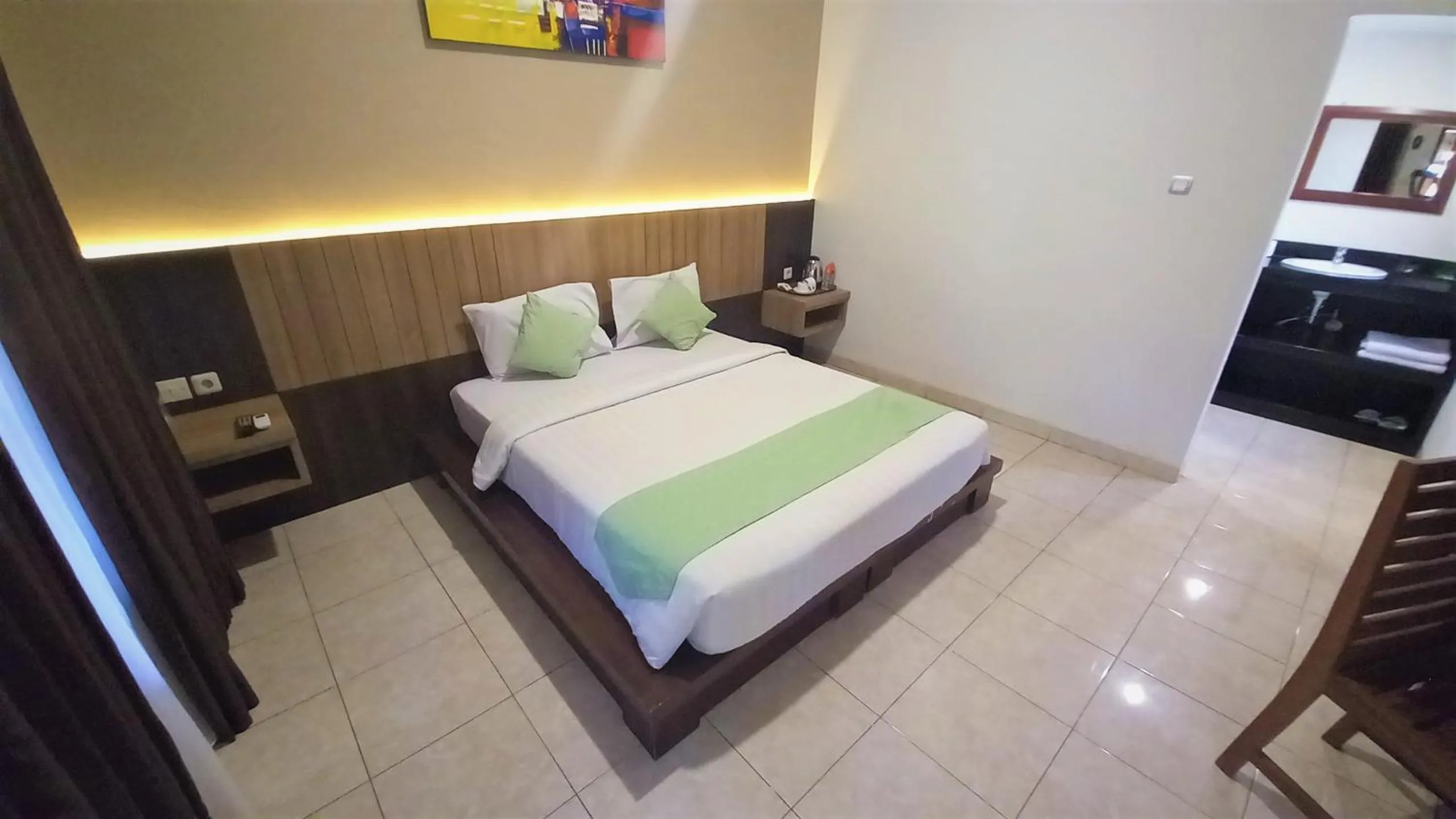 Photo of the whole room, Bed in Segara Anak Hotel