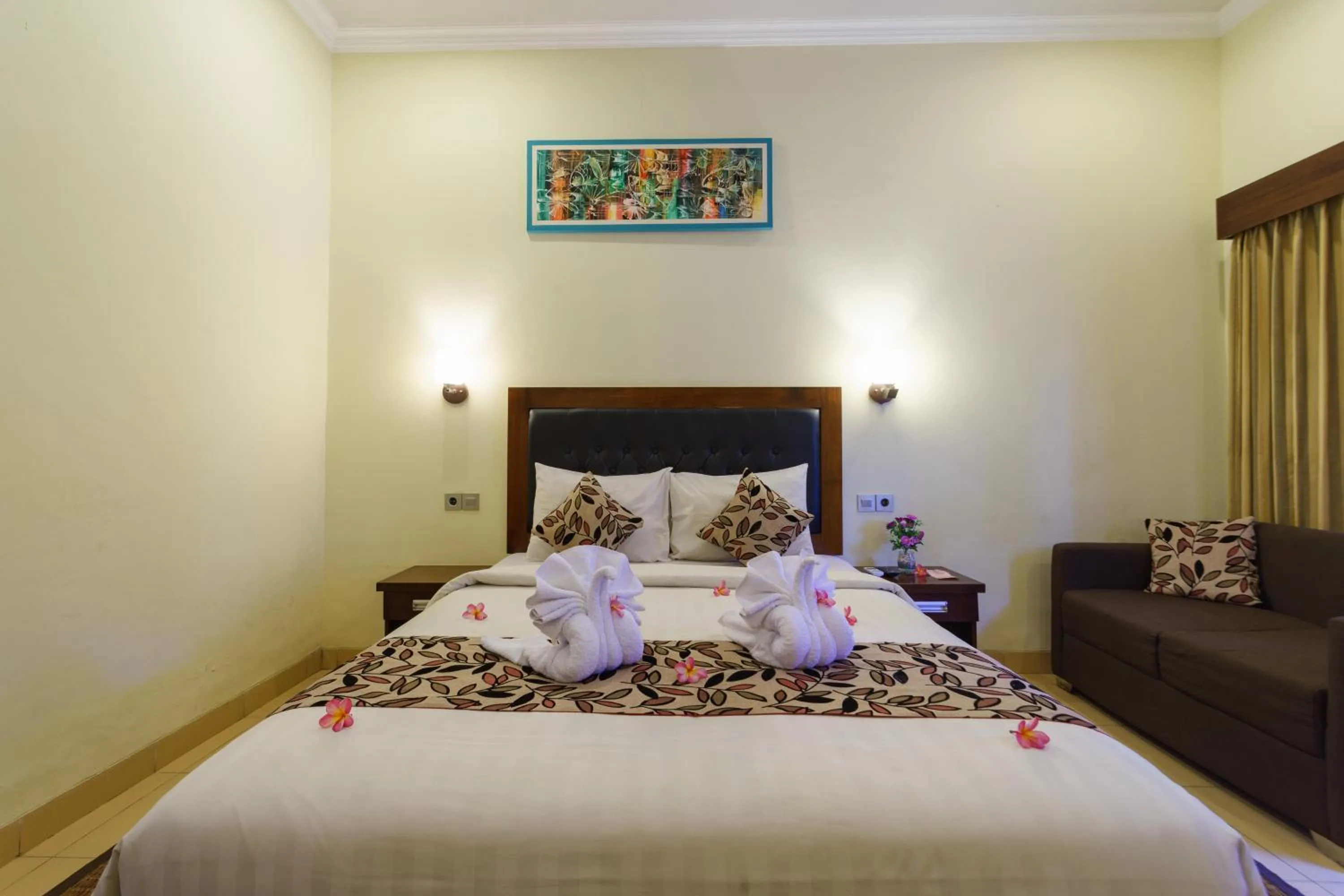 Bedroom, Bed in Segara Anak Hotel