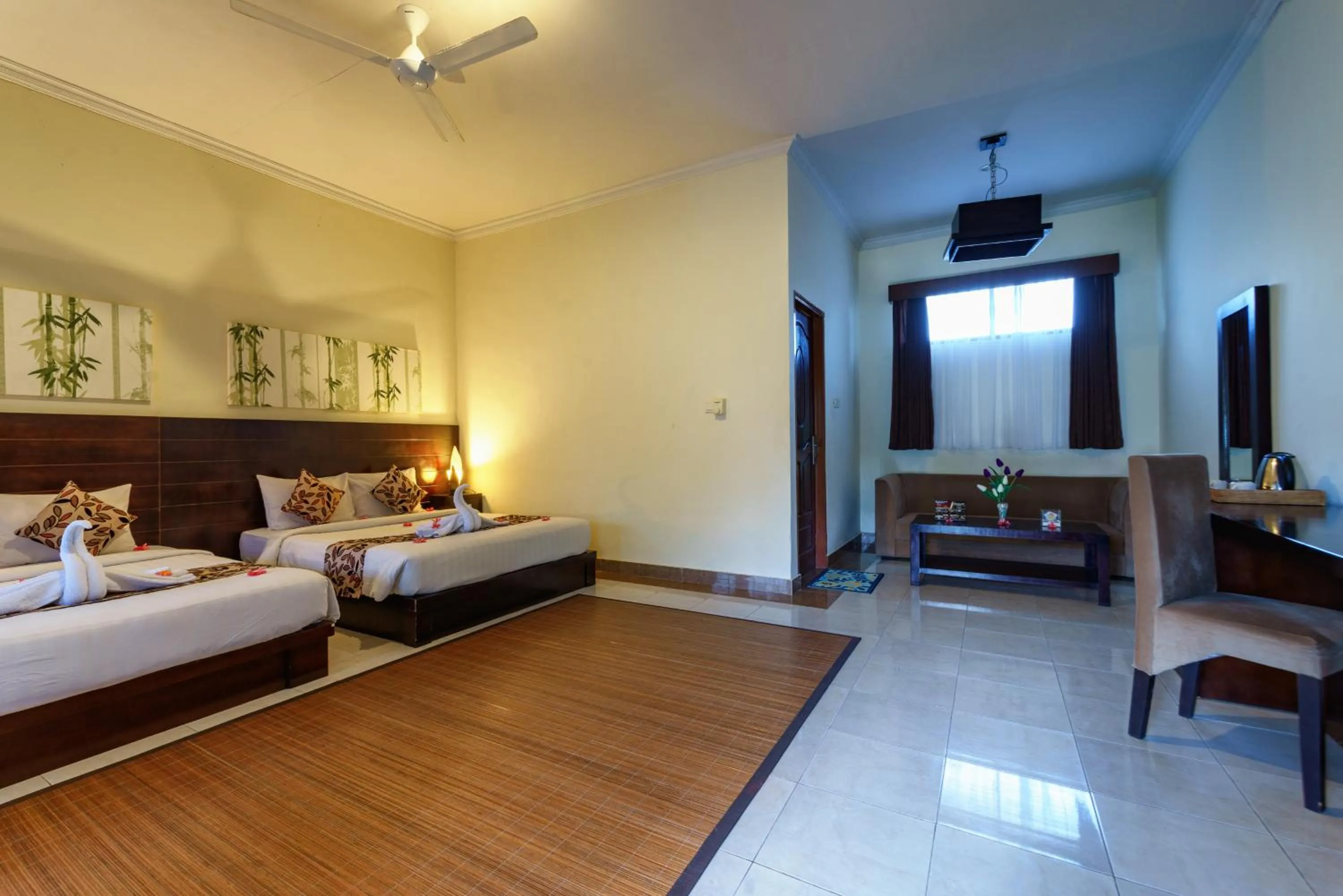 Photo of the whole room, Bed in Segara Anak Hotel