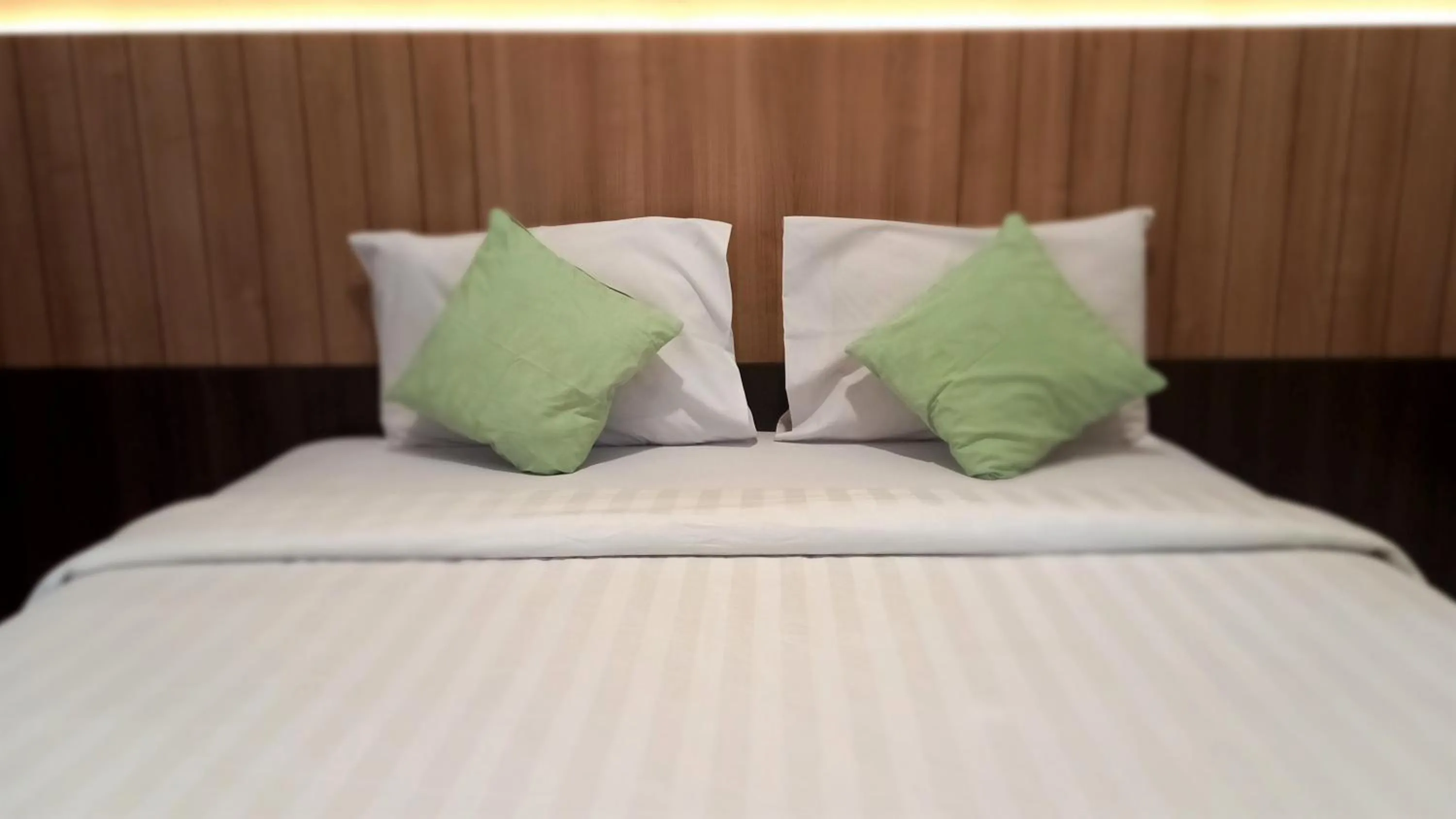 Bed in Segara Anak Hotel