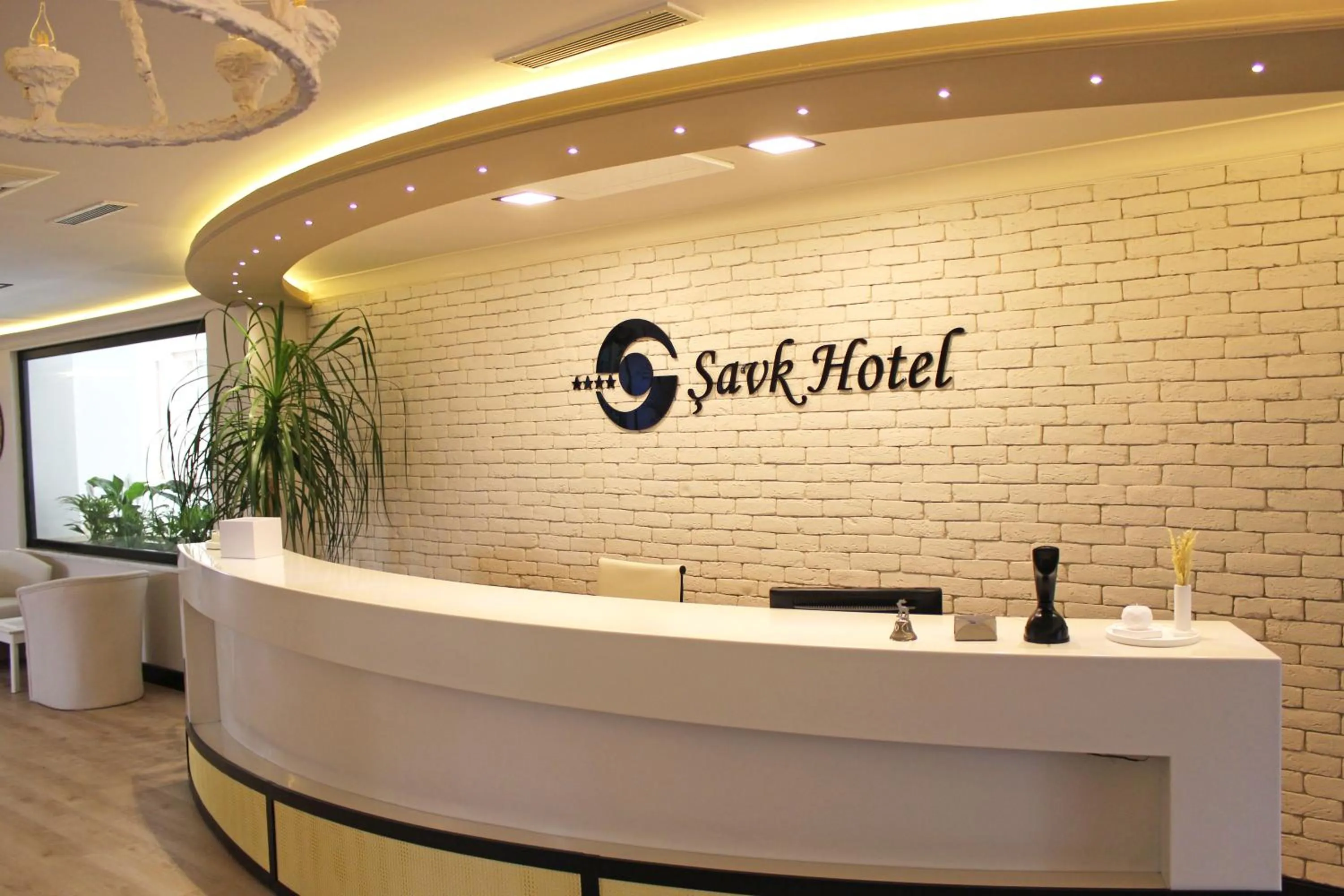 Lobby or reception in Savk Hotel