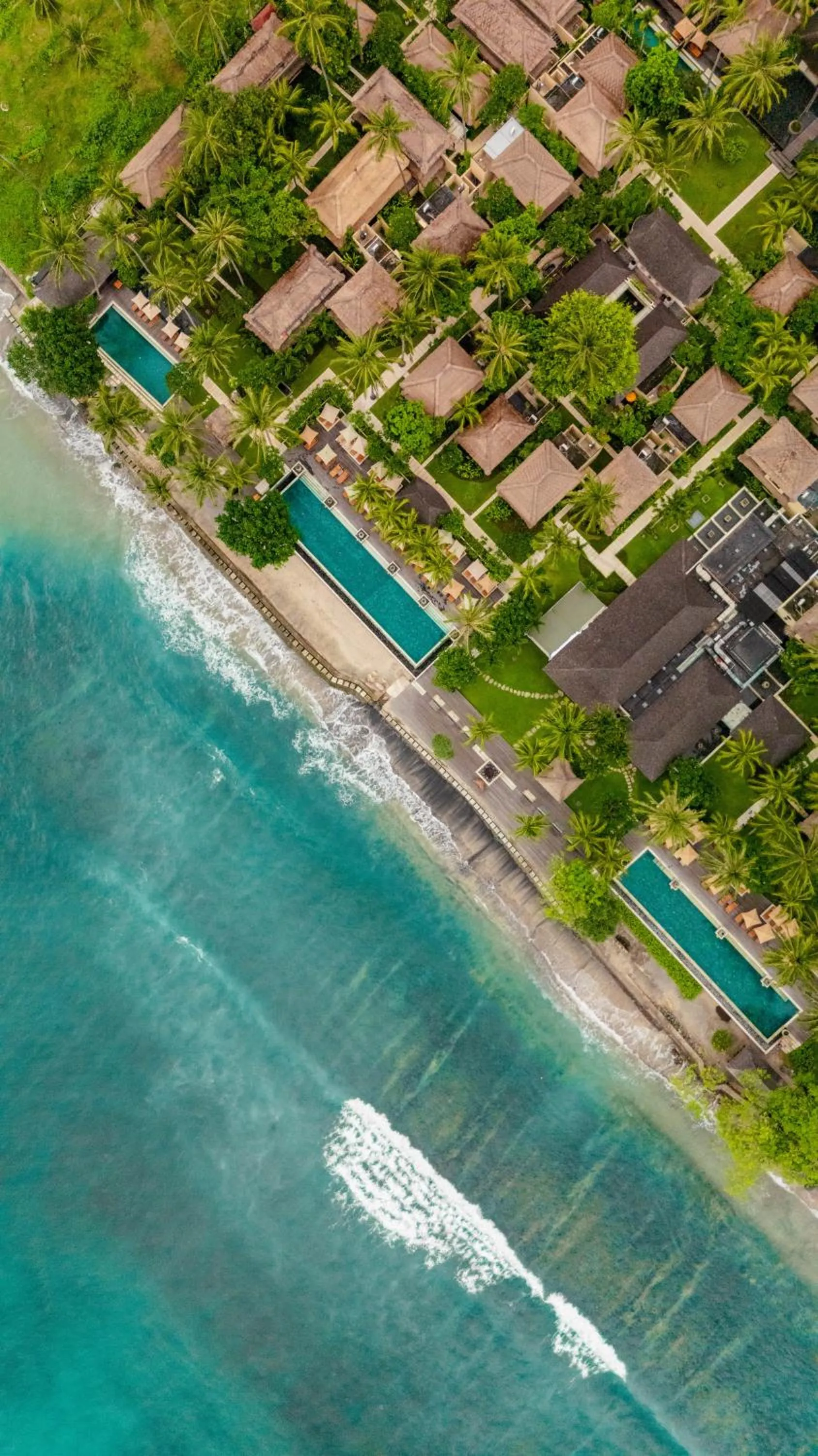 Sea view in Qunci Villas Resort