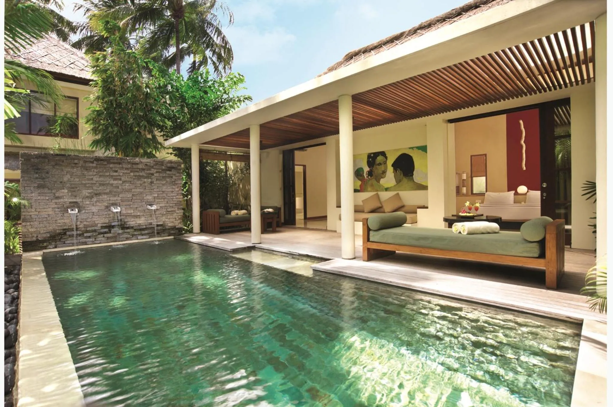 Property building in Qunci Villas Resort