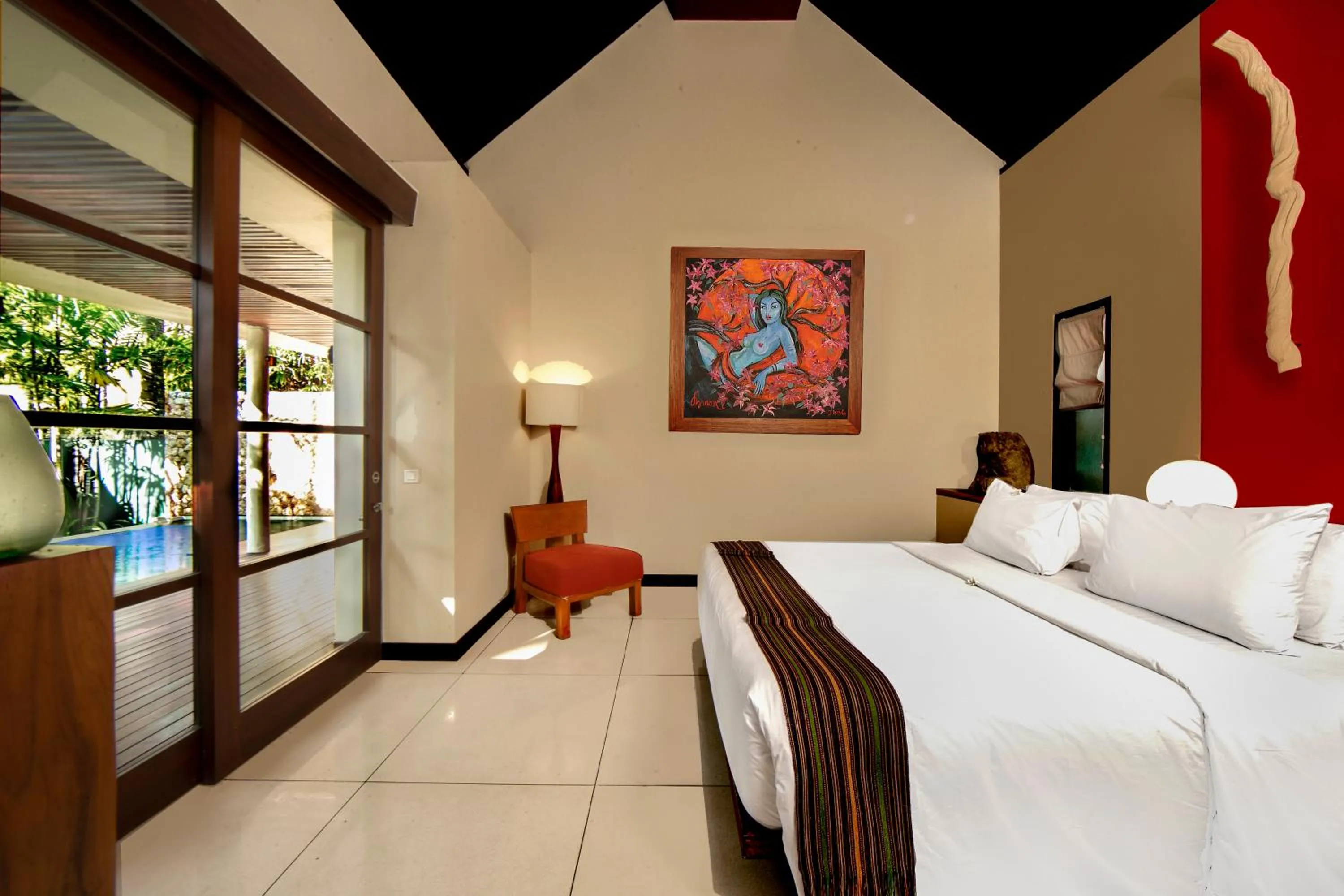 Bedroom, Bed in Qunci Villas Resort