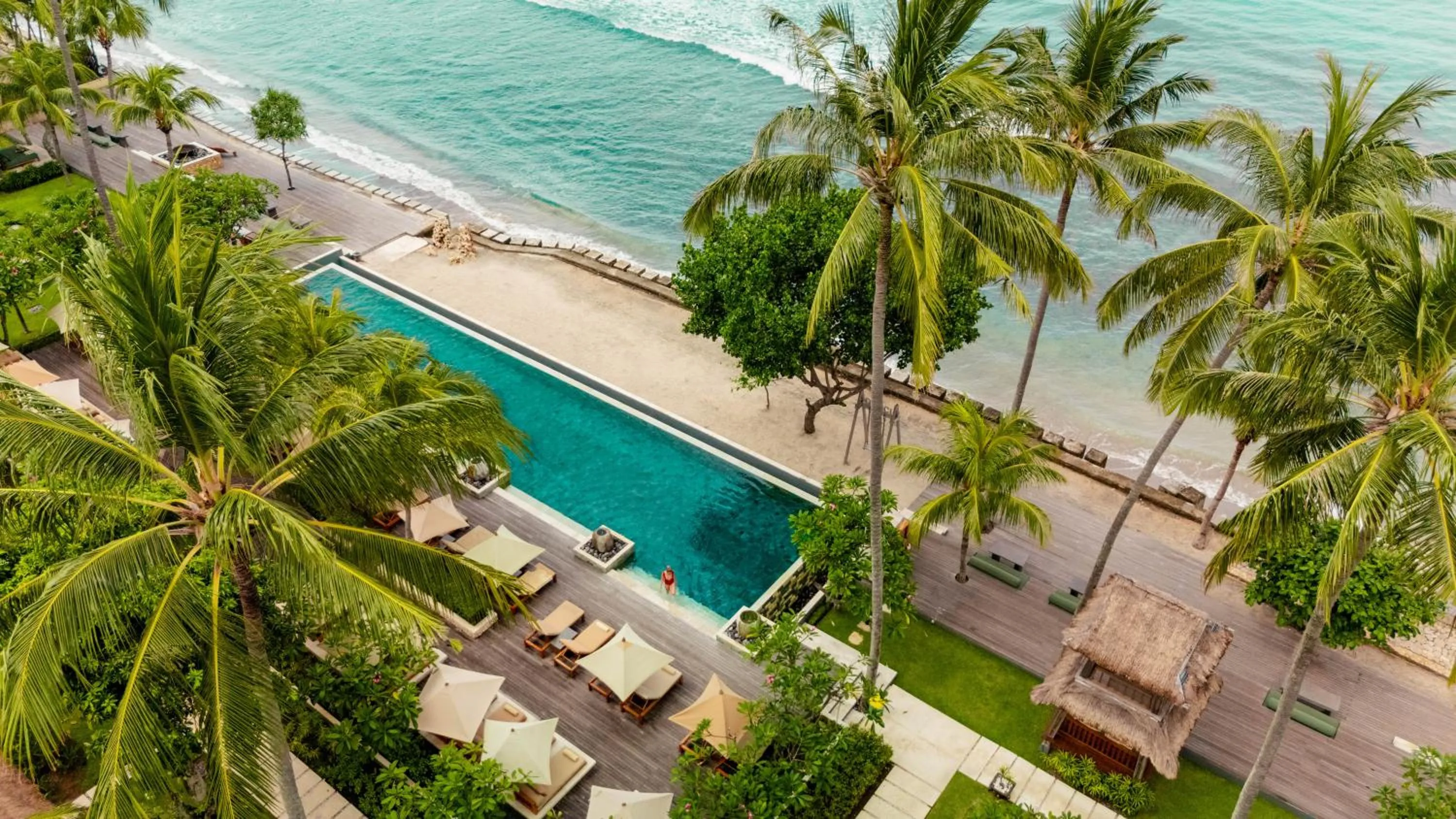 Sea view in Qunci Villas Resort