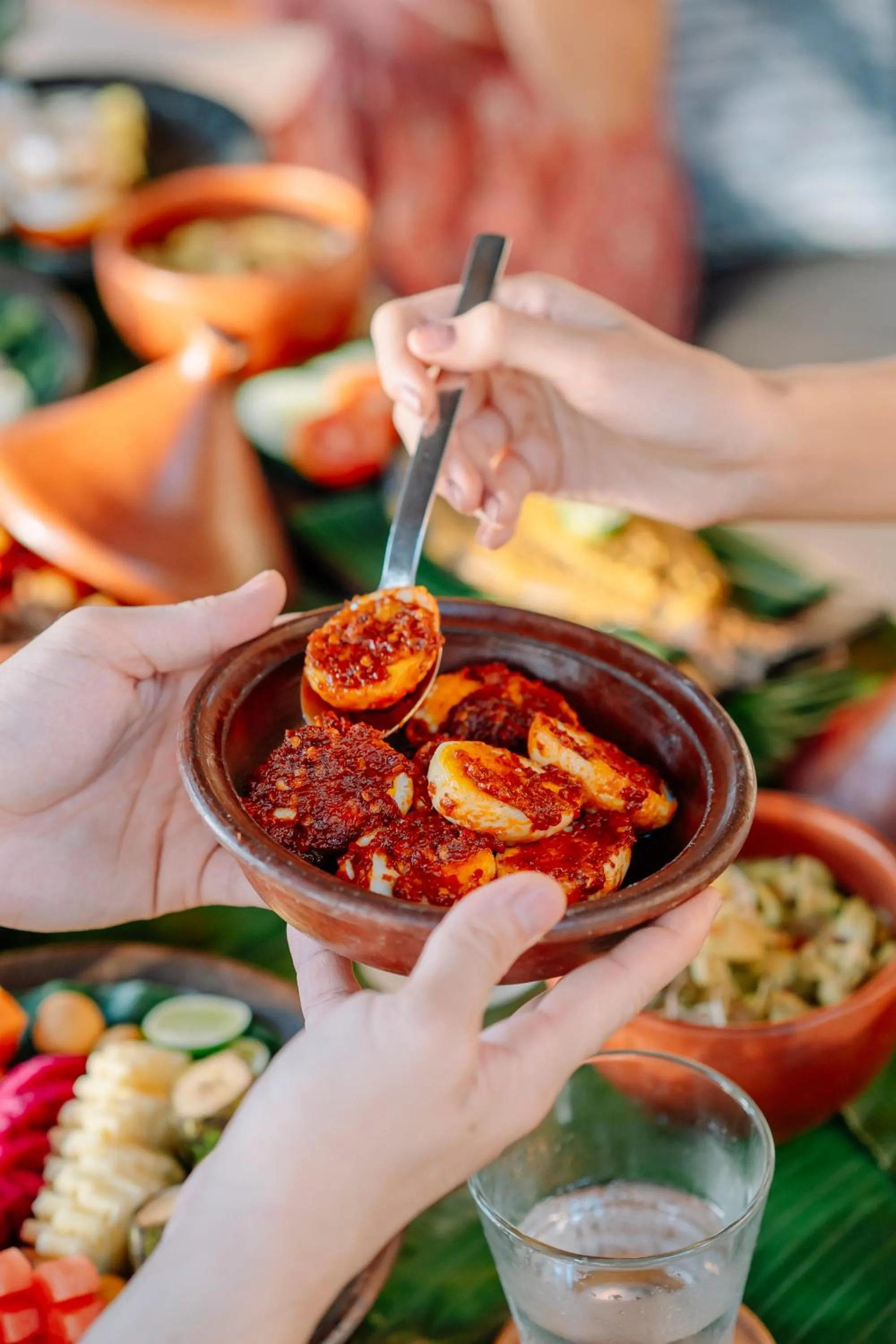 Food and drinks in Qunci Villas Resort