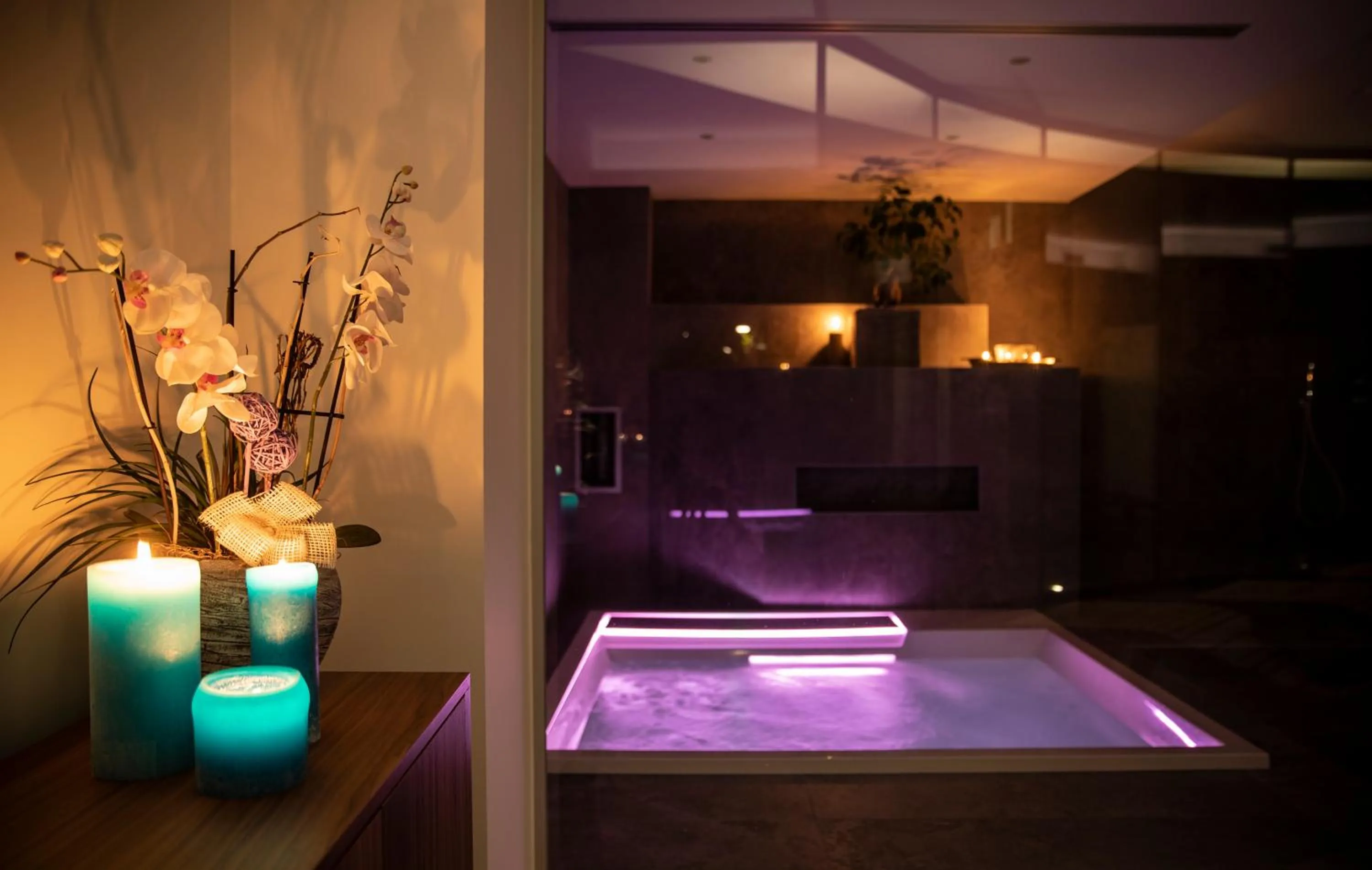 Hot Tub in Hotel Piuro