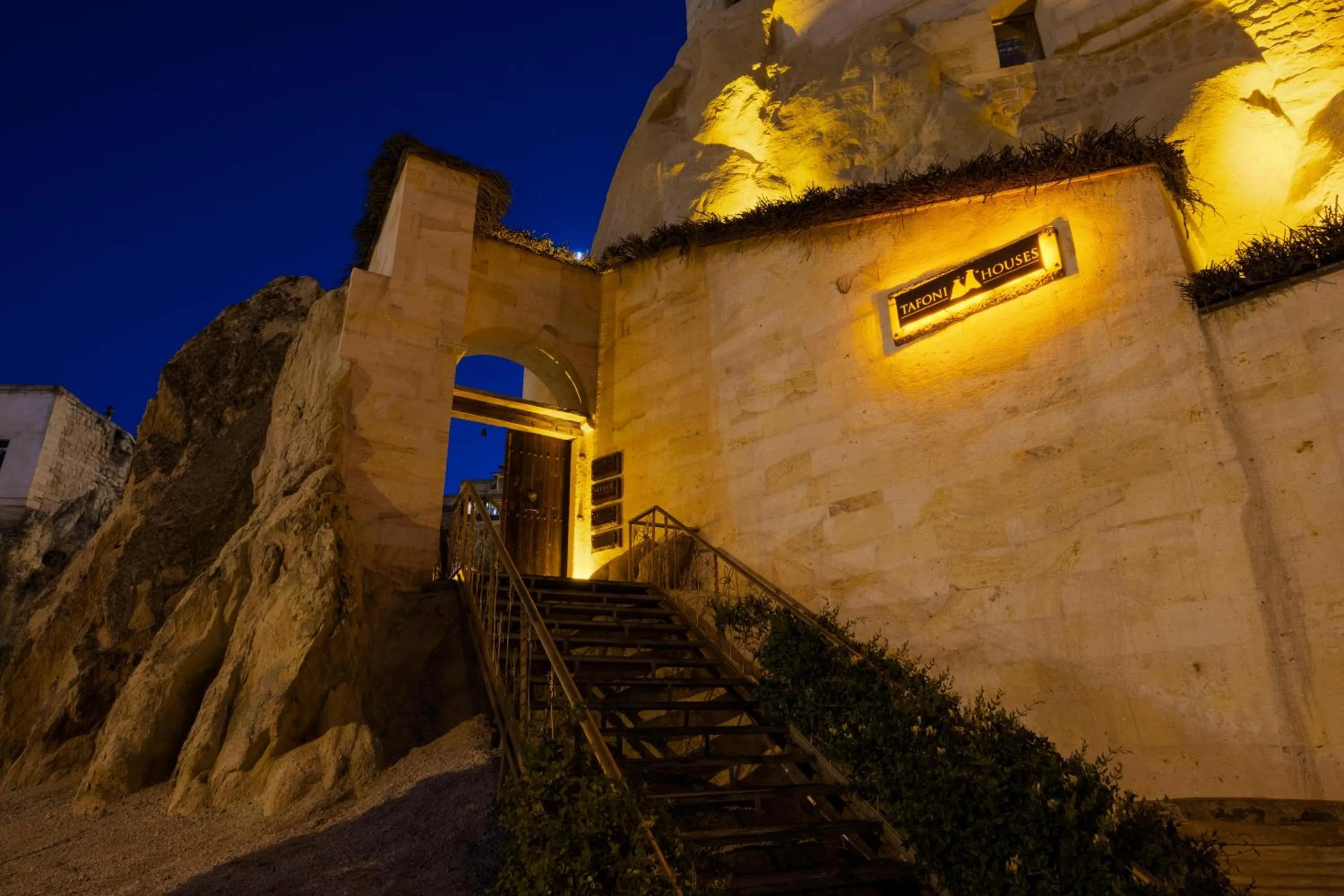 Property building in Tafoni Houses Cave Hotel