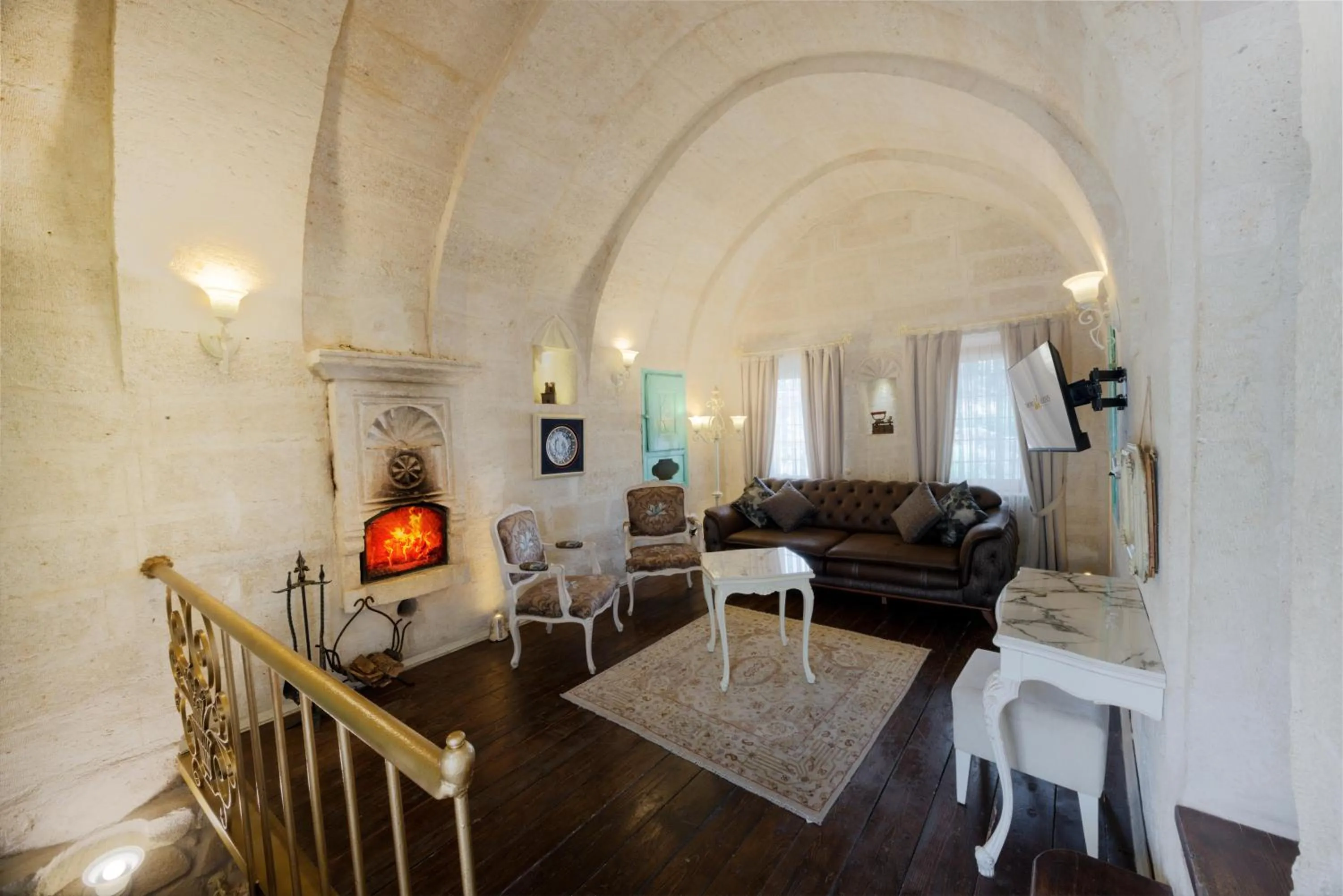 Photo of the whole room in Tafoni Houses Cave Hotel