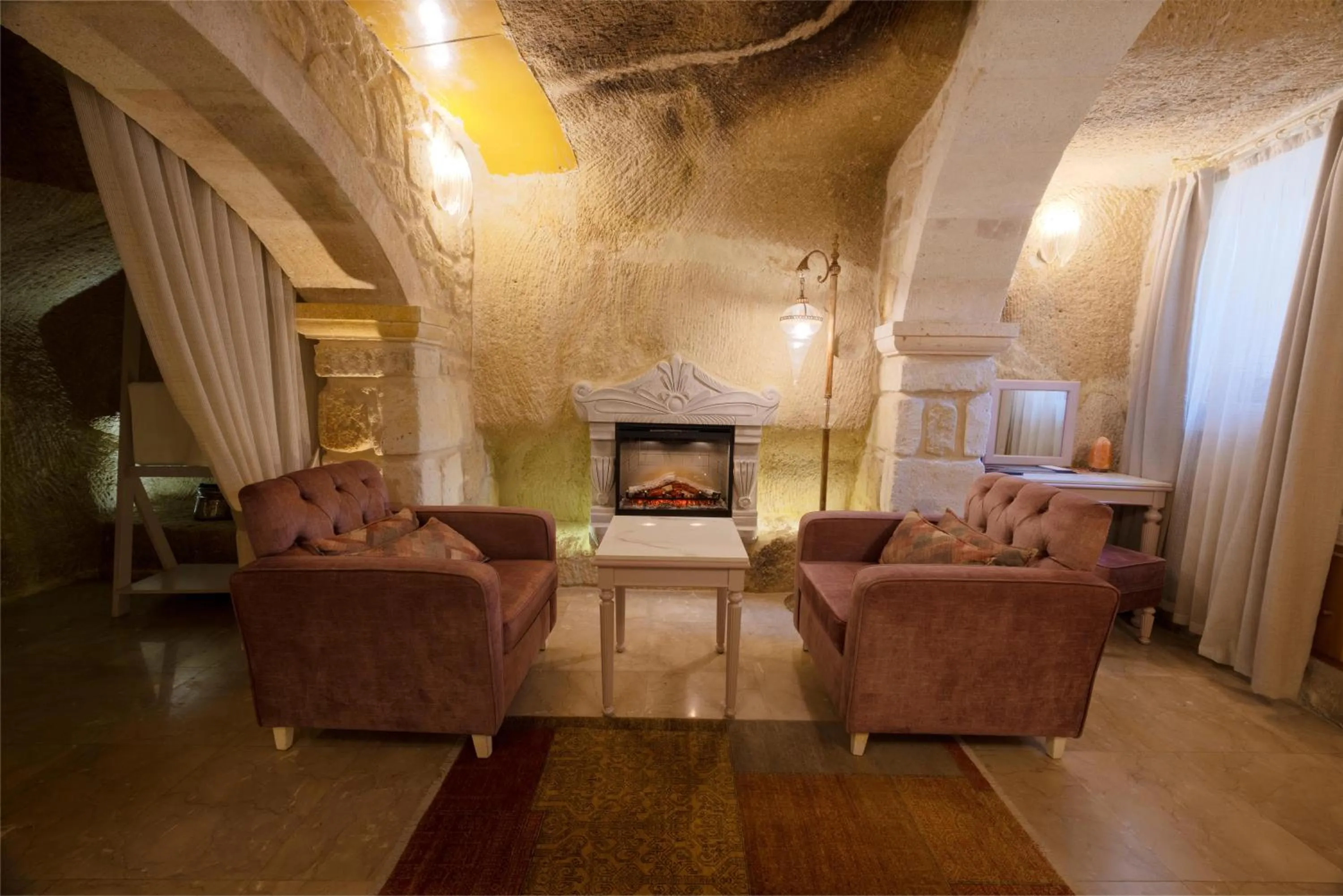 Photo of the whole room in Tafoni Houses Cave Hotel