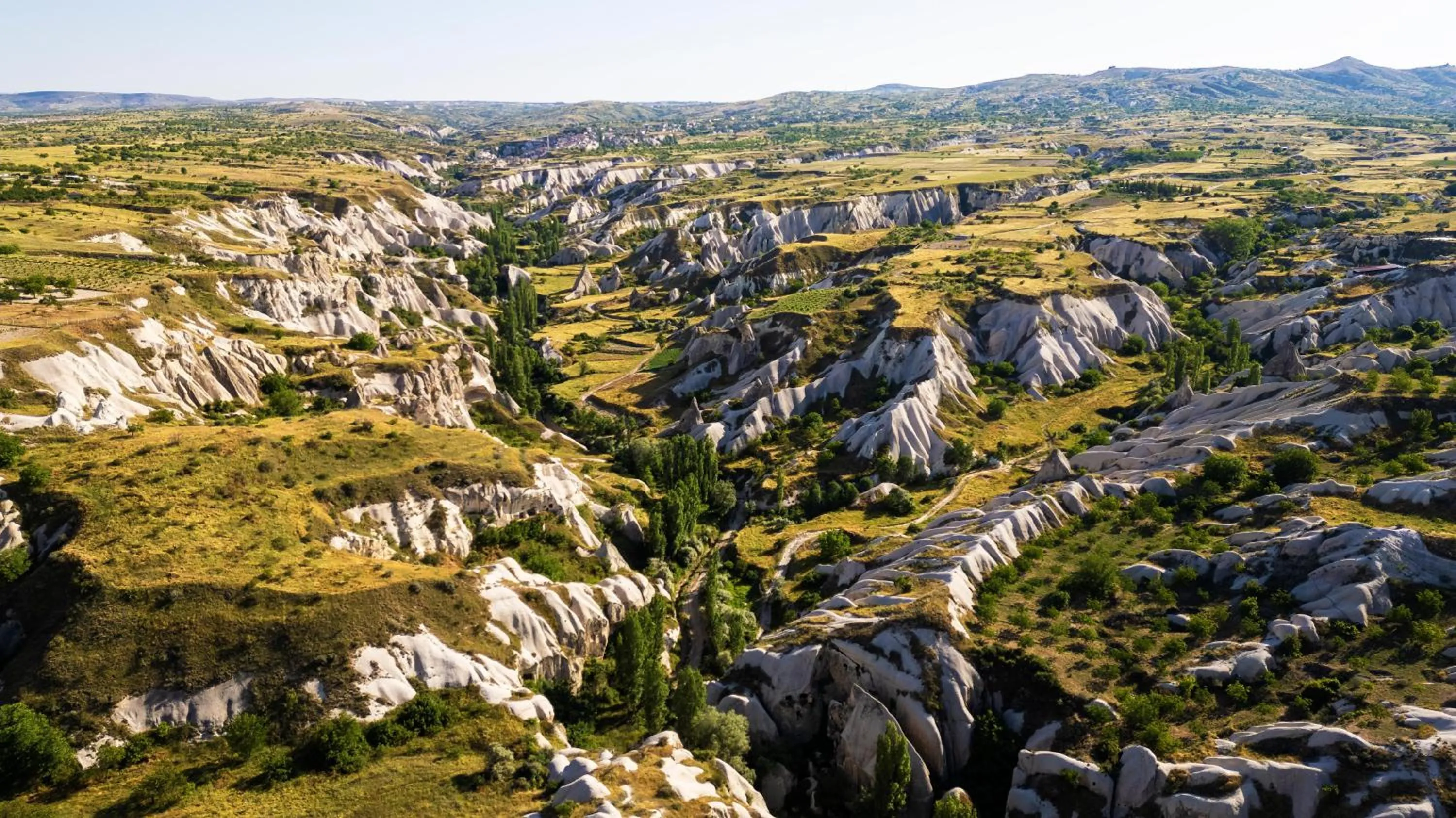 Natural landscape in Tafoni Houses Cave Hotel