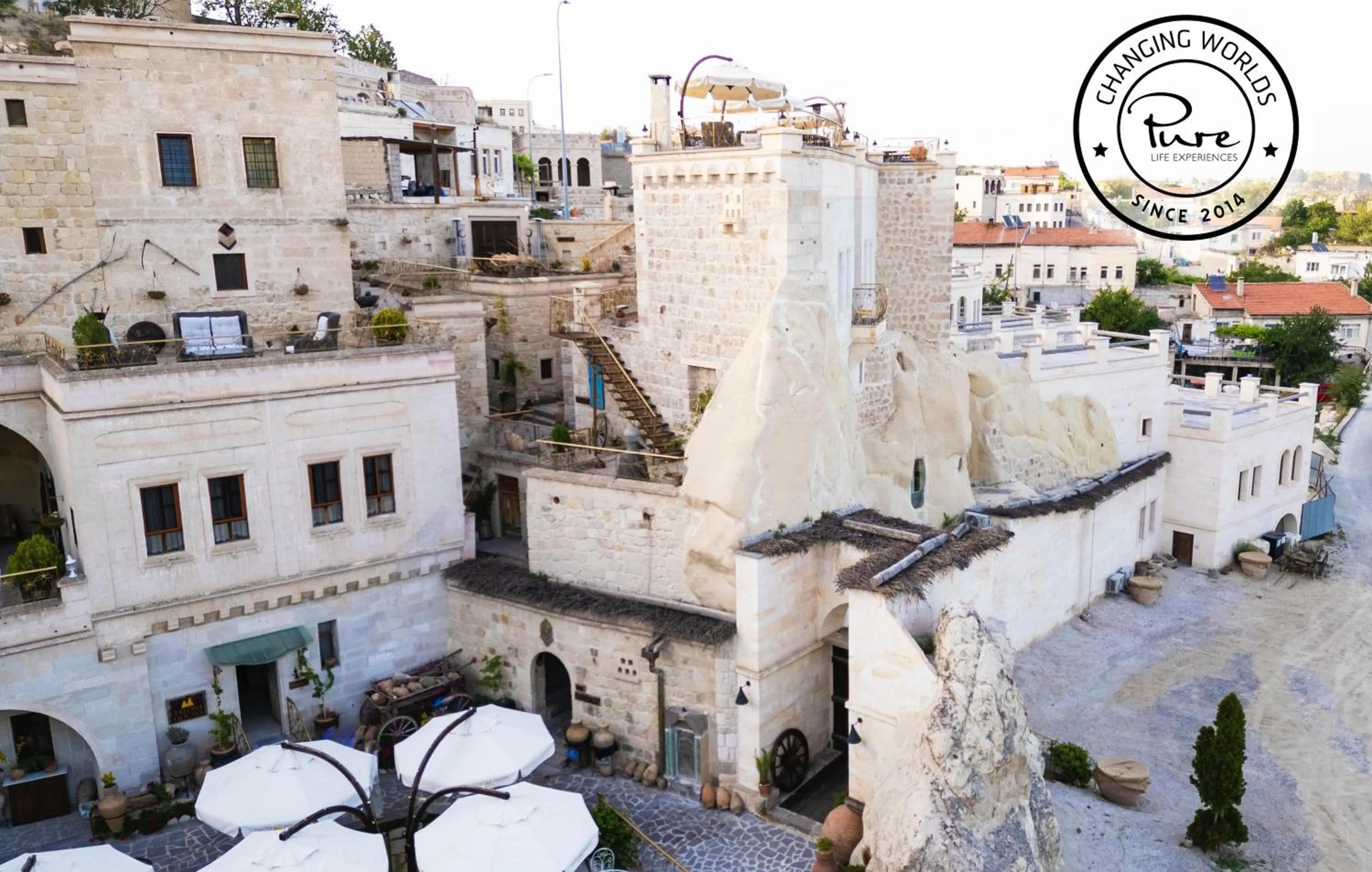 Property building in Tafoni Houses Cave Hotel