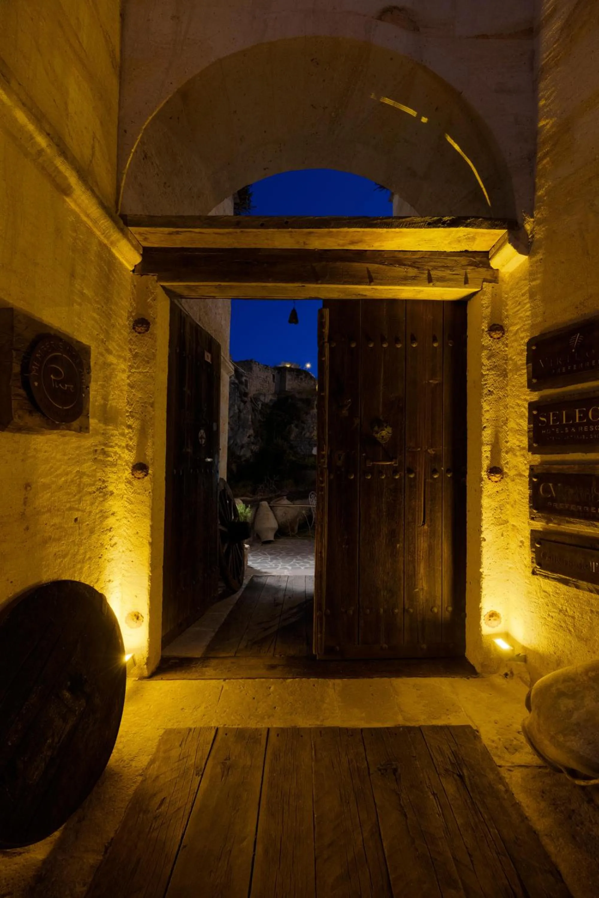Property building in Tafoni Houses Cave Hotel