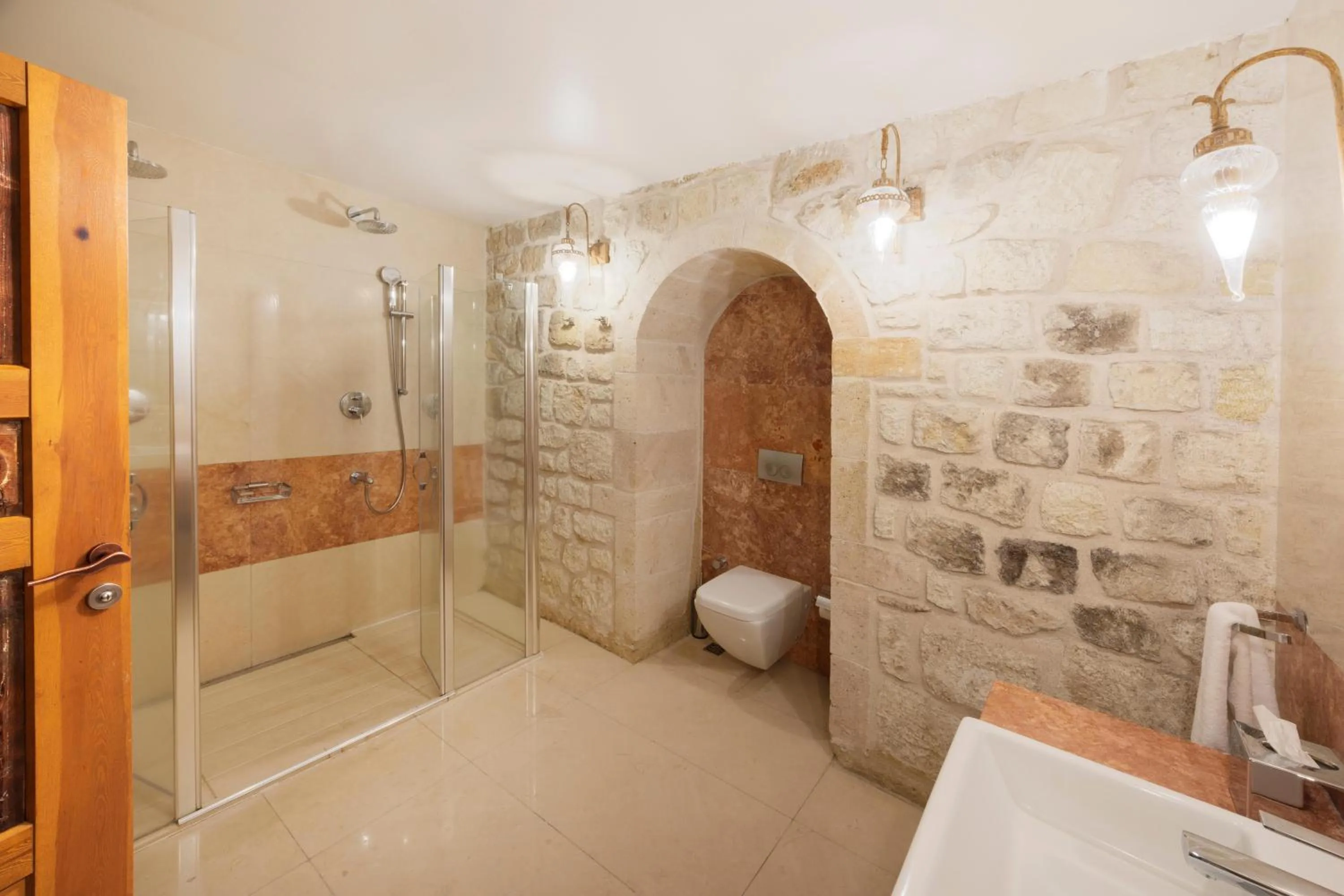 Bathroom in Tafoni Houses Cave Hotel
