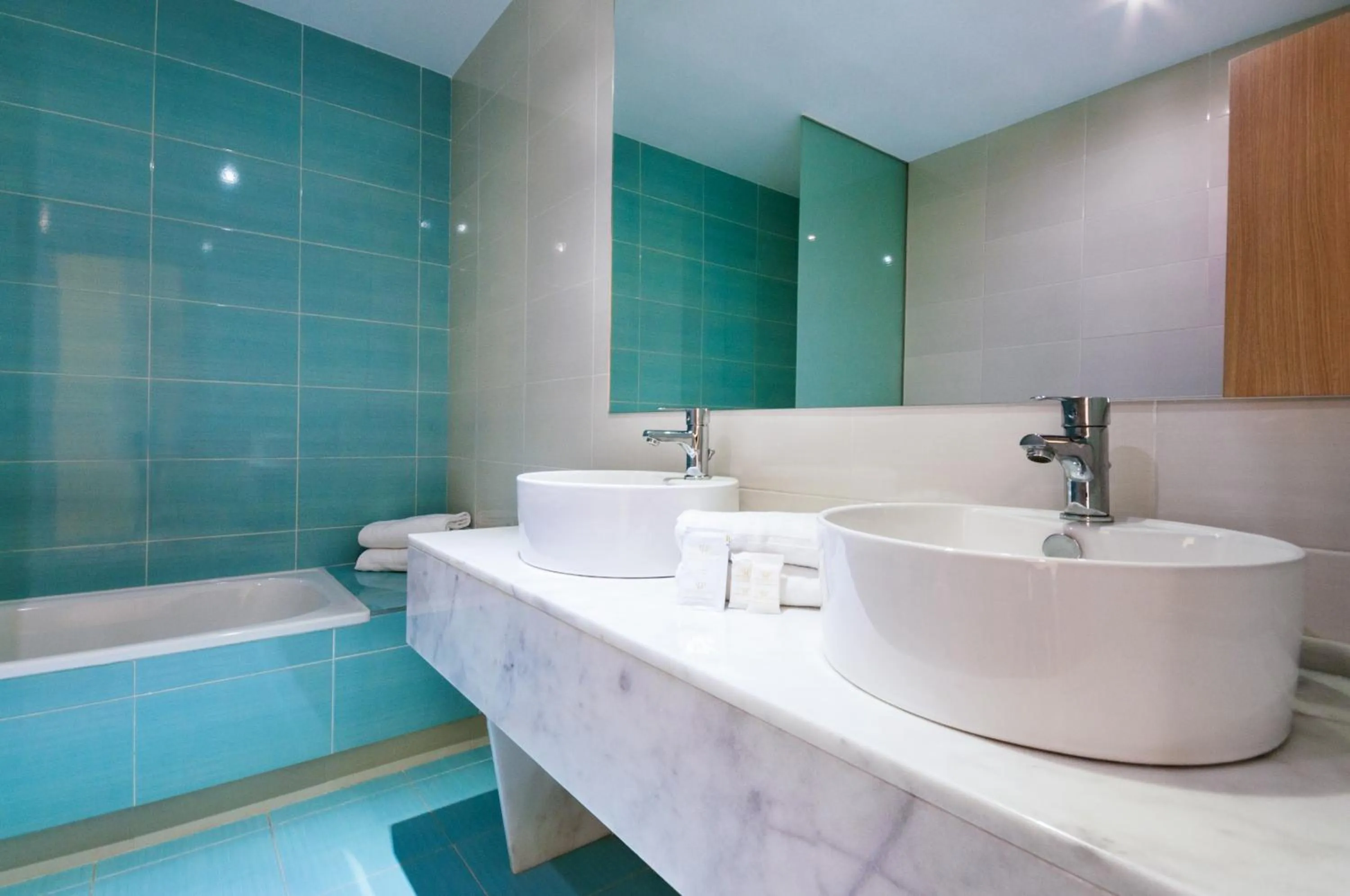 Bathroom in Hotel Fontana Plaza