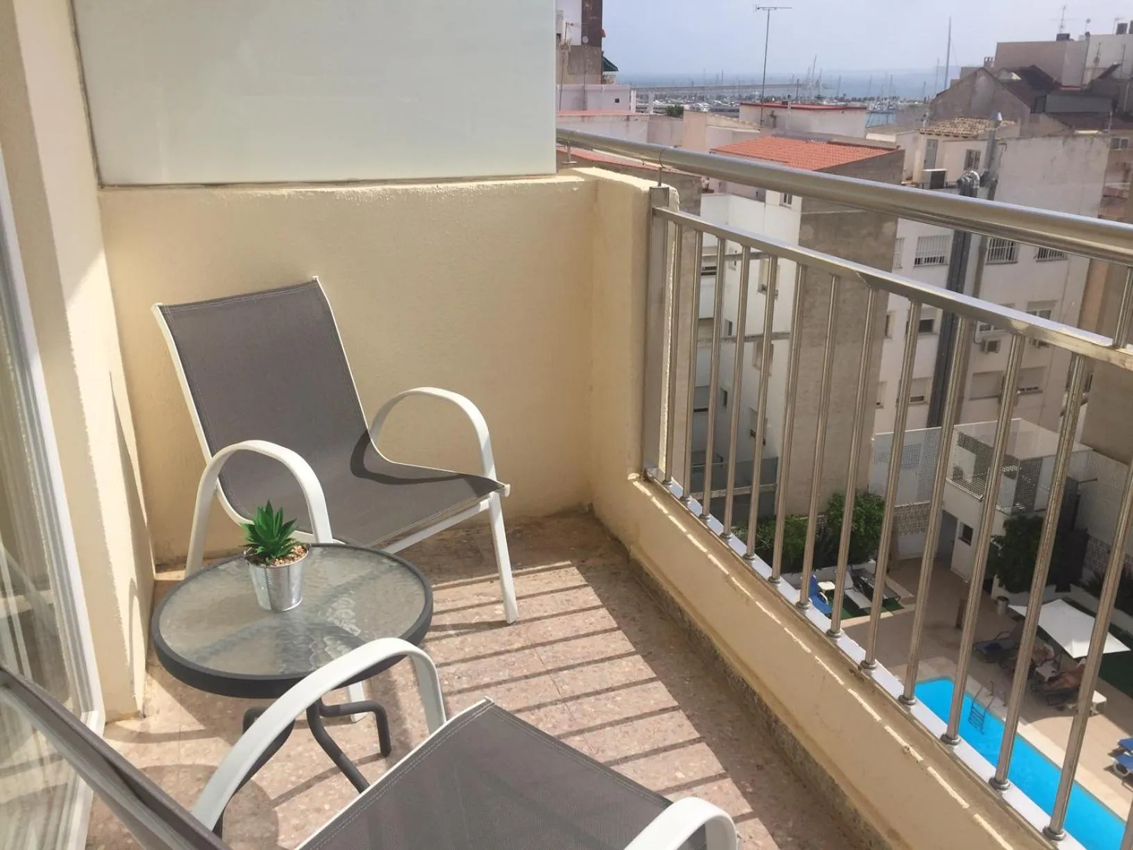 Balcony/Terrace in Hotel Fontana Plaza