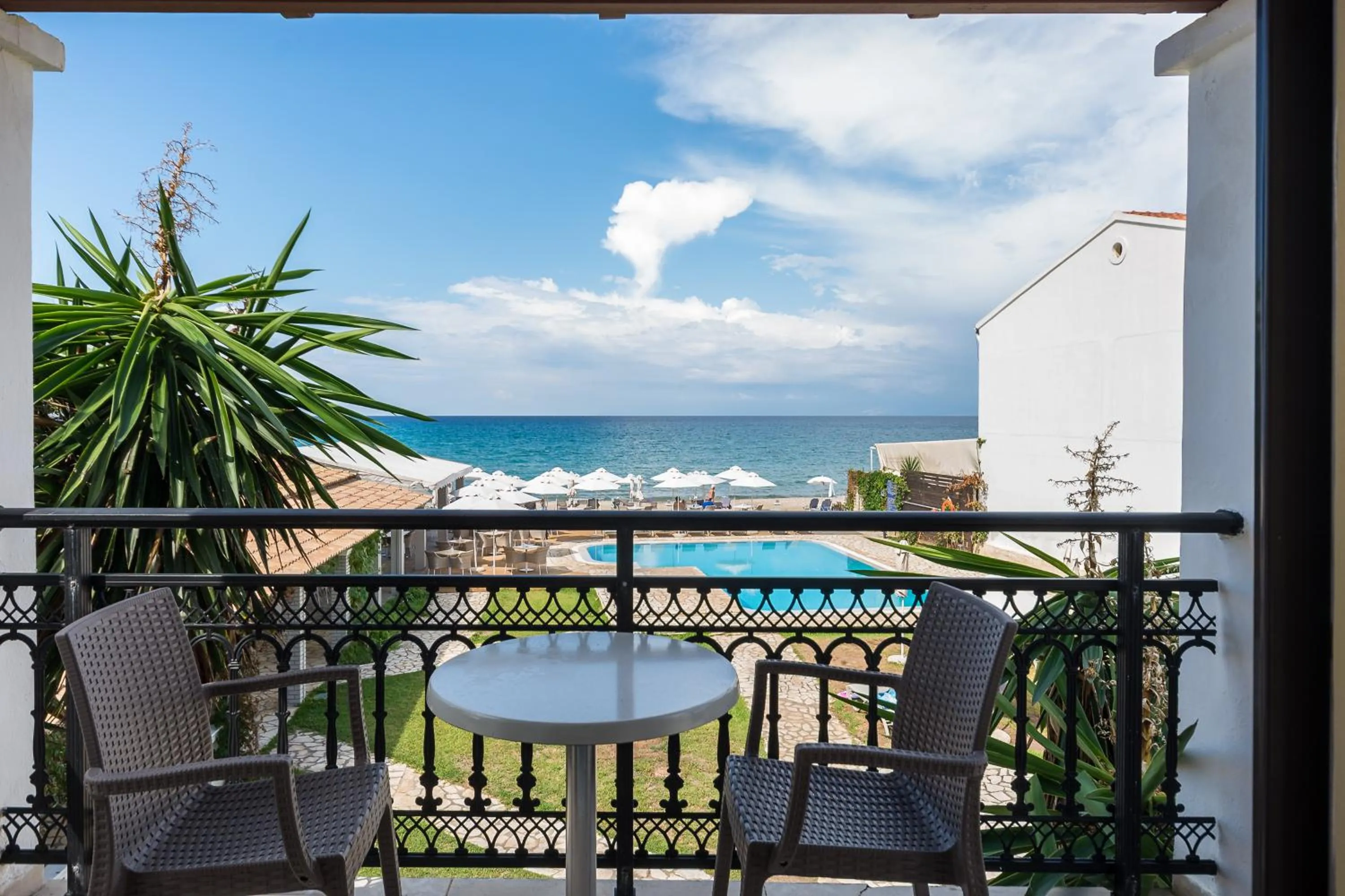 Balcony/Terrace in Filorian Hotel Apartments