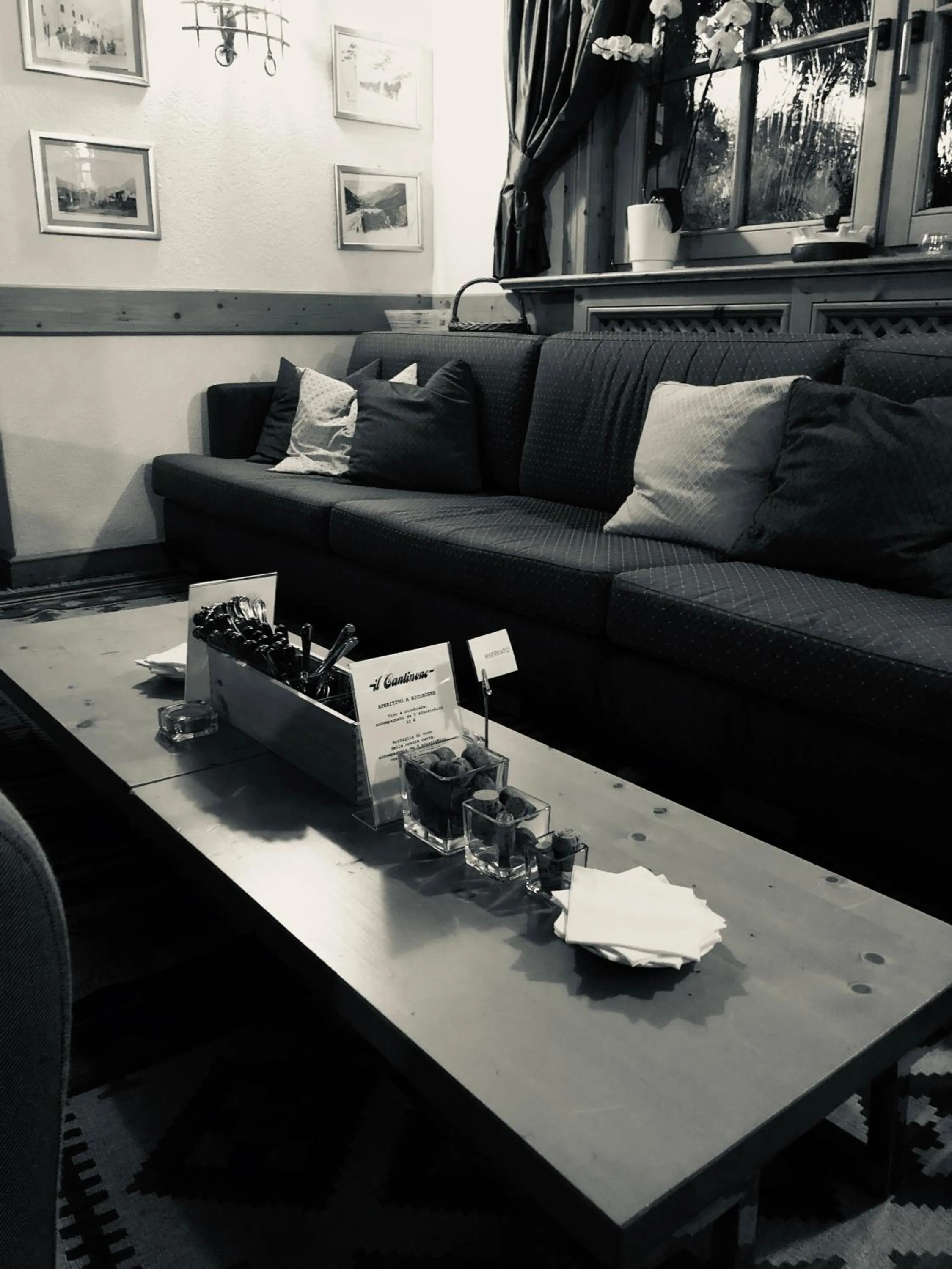 Living room in Sport Hotel Alpina