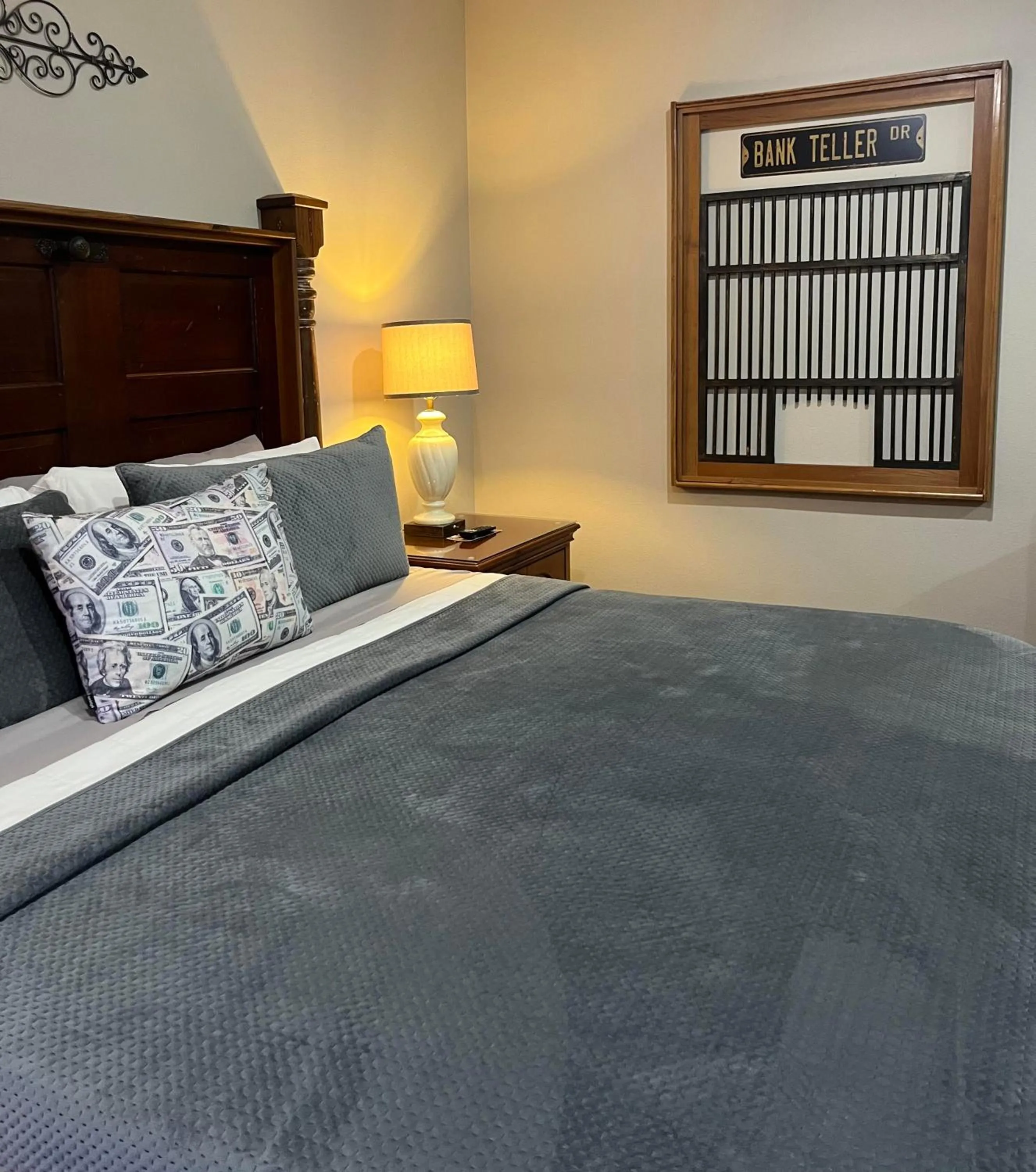 Bed in The Bank Hotel