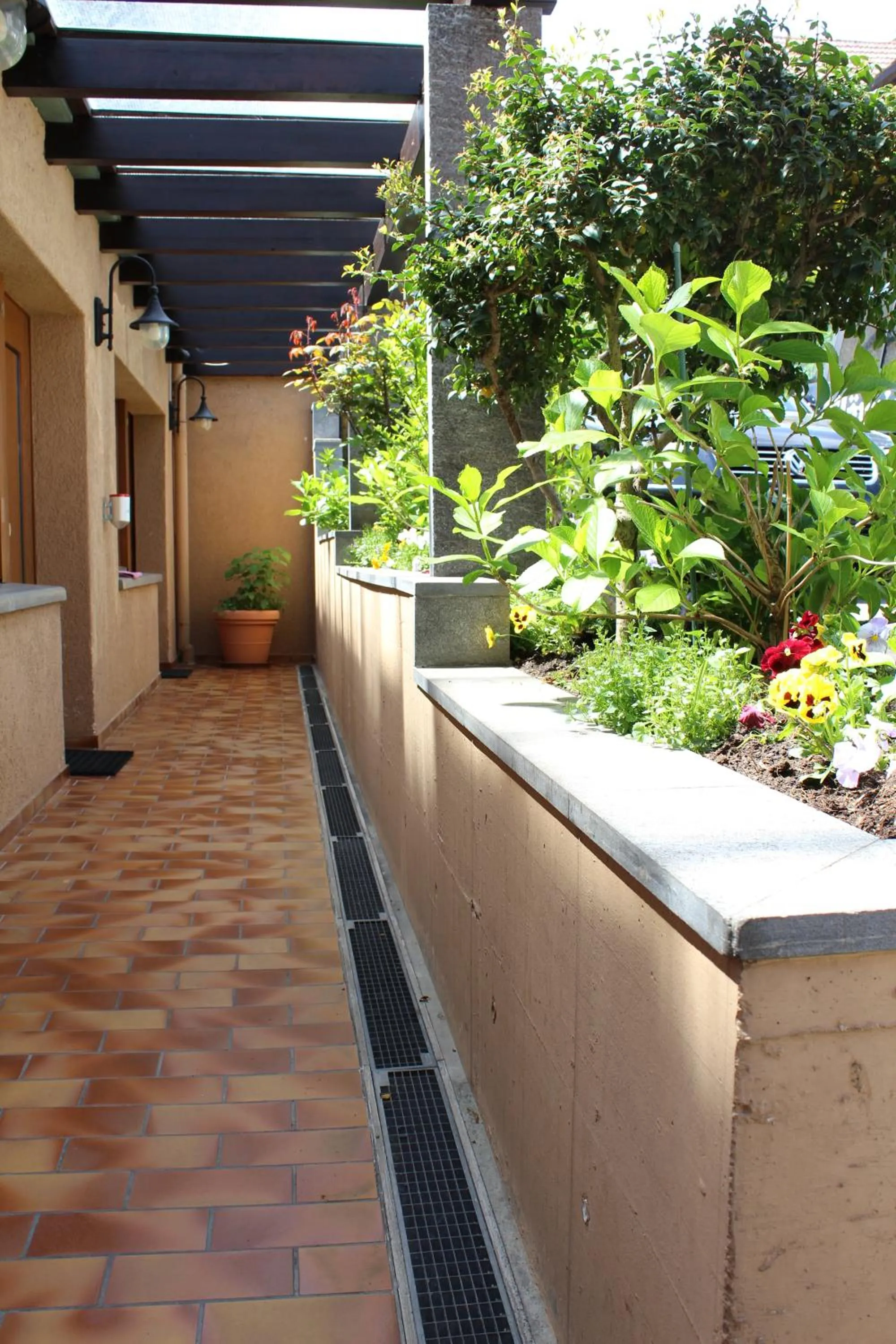 Balcony/Terrace in Hotel Glärnisch Hof