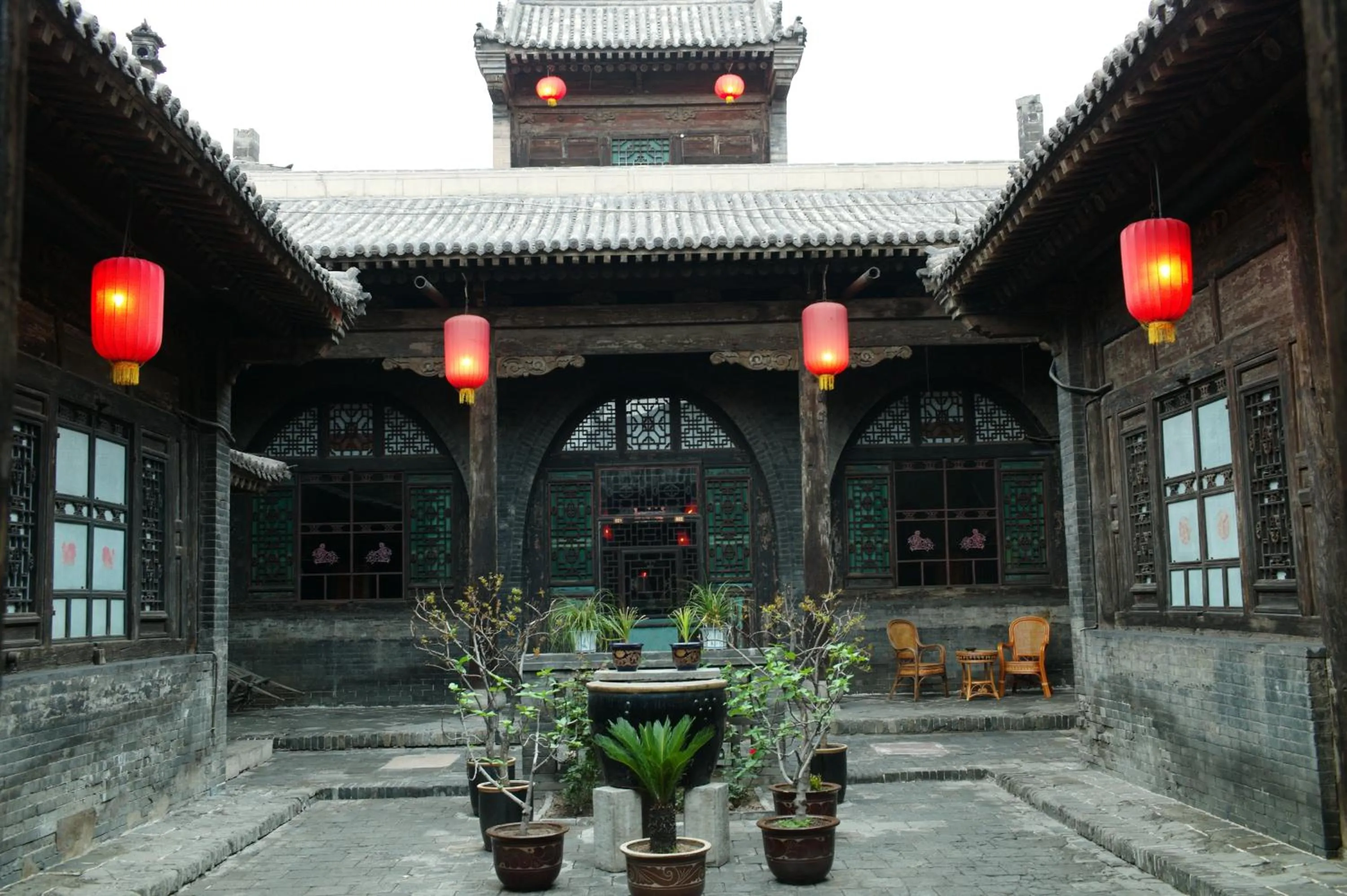 Property building in Pingyao Yide Hotel