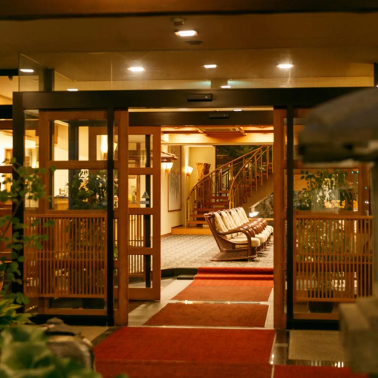 Night, Bed in Umemura Ryokan Uguisutei