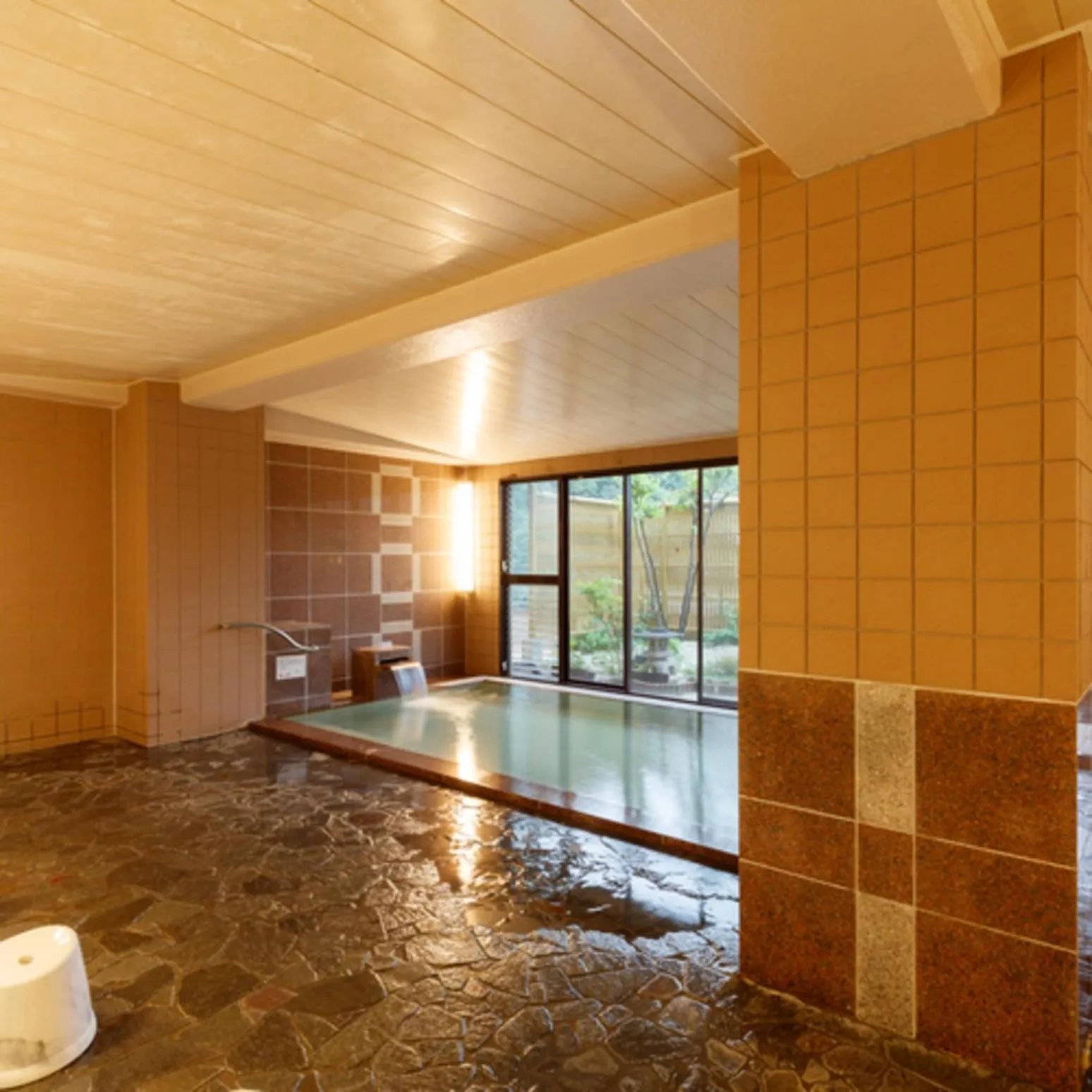 Public Bath in Umemura Ryokan Uguisutei