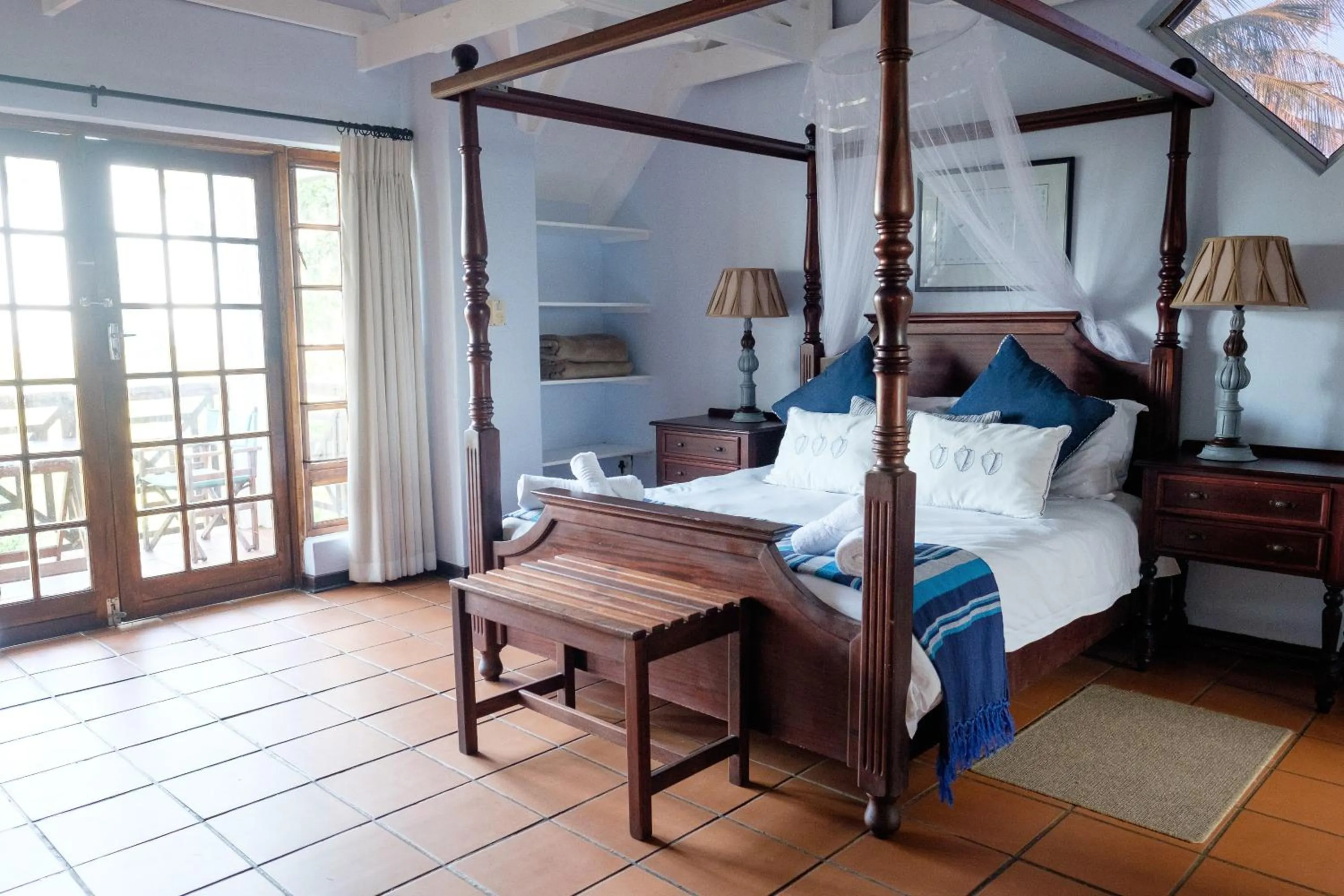 Photo of the whole room, Bed in St Lucia Eco Lodge