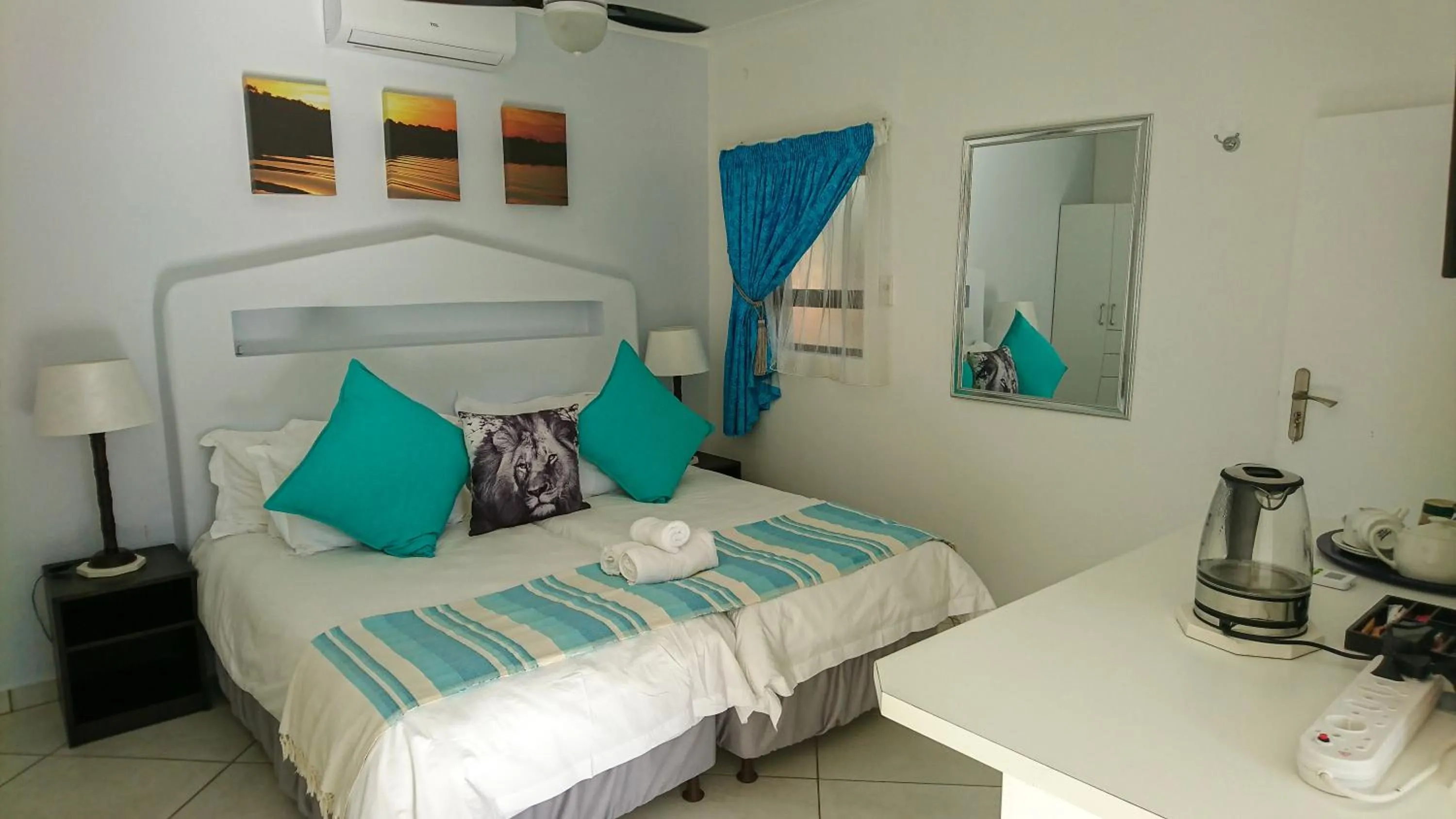 Bed in St Lucia Eco Lodge