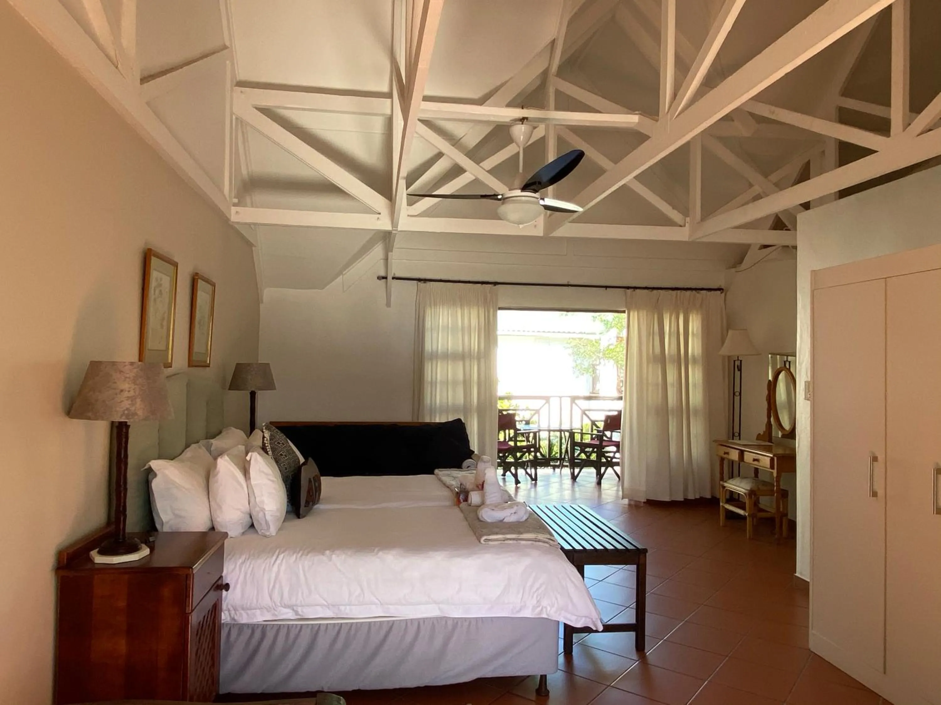 Bedroom, Bed in St Lucia Eco Lodge