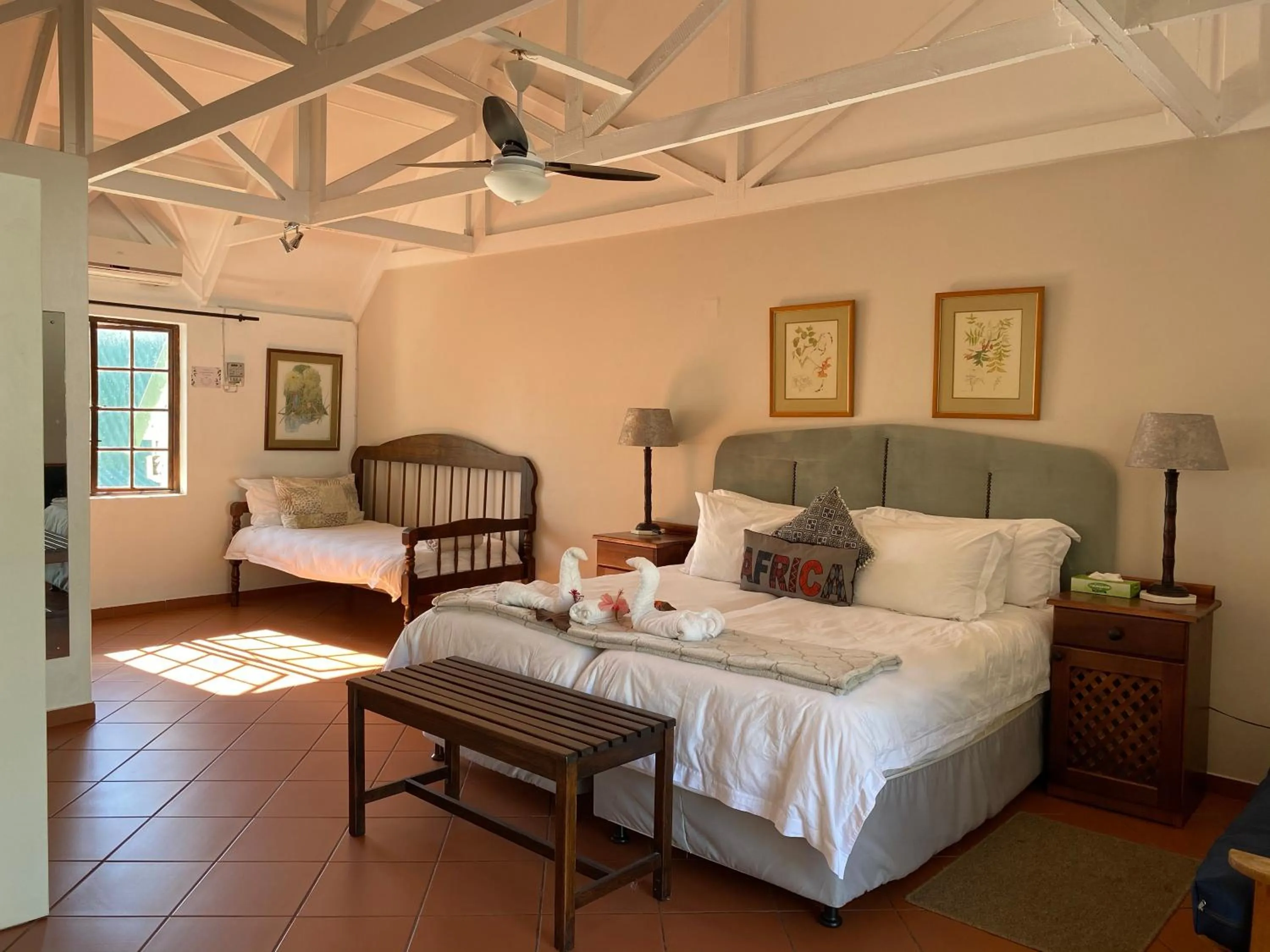 Bedroom, Bed in St Lucia Eco Lodge