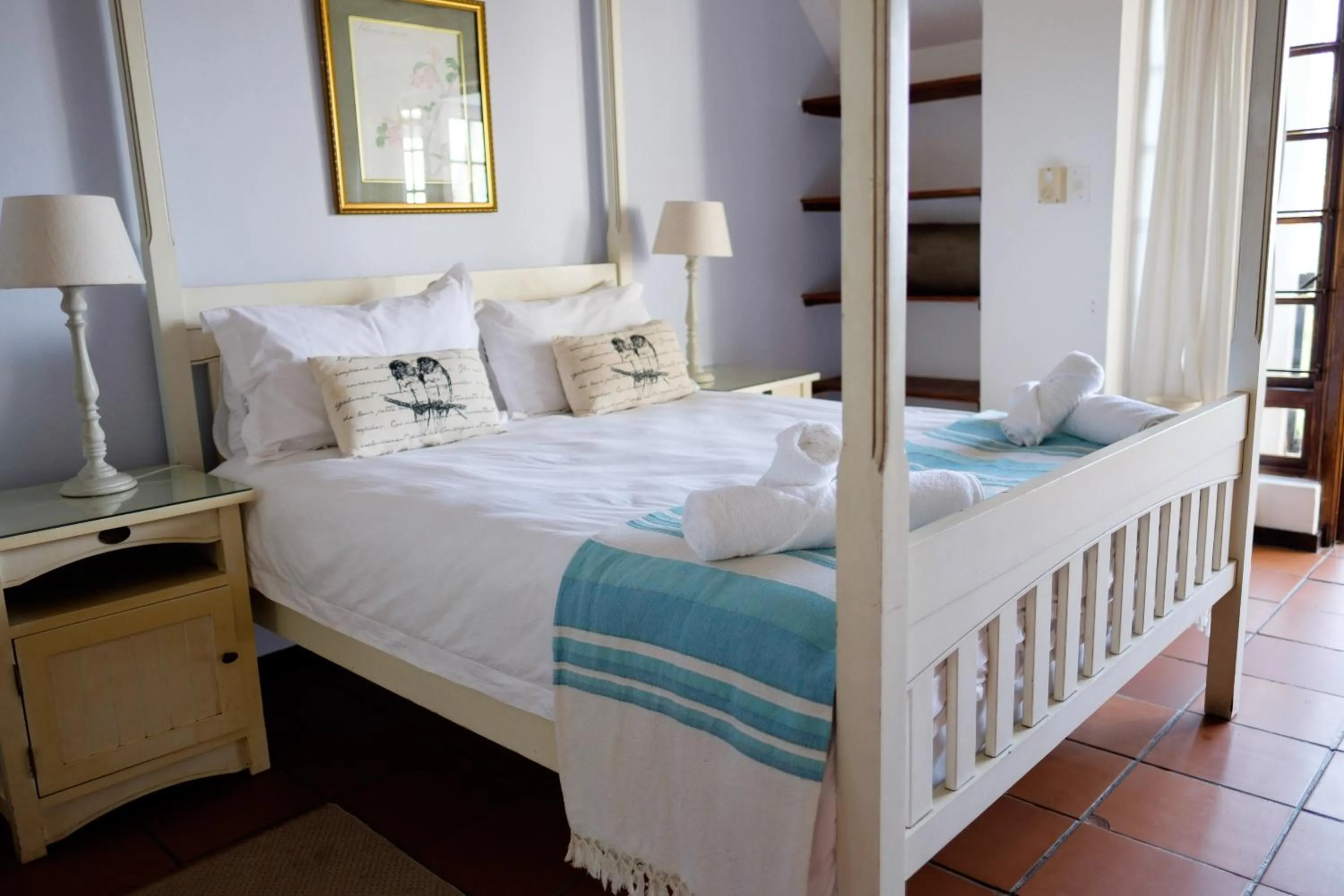 Bed in St Lucia Eco Lodge