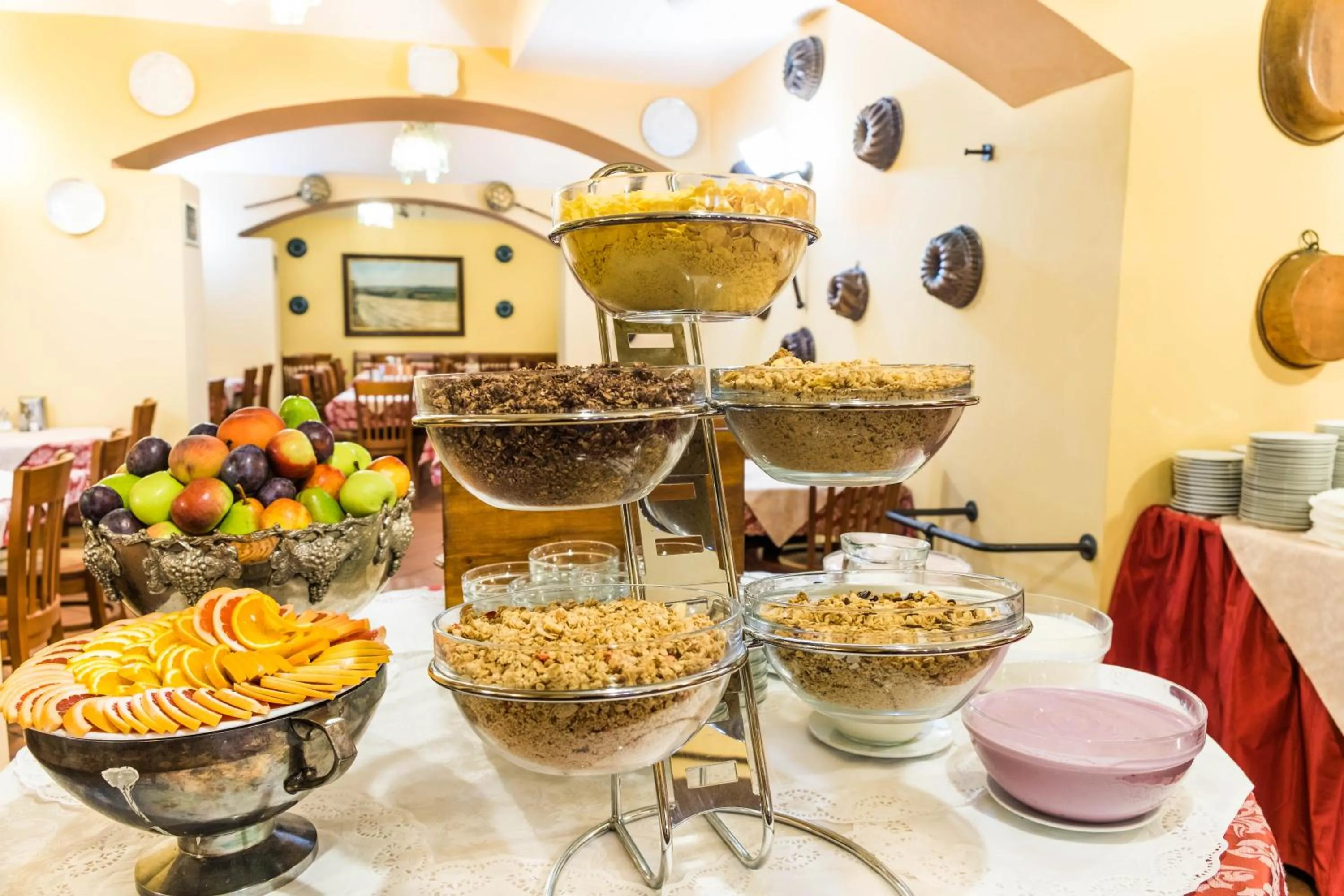 Food close-up in La Fenice