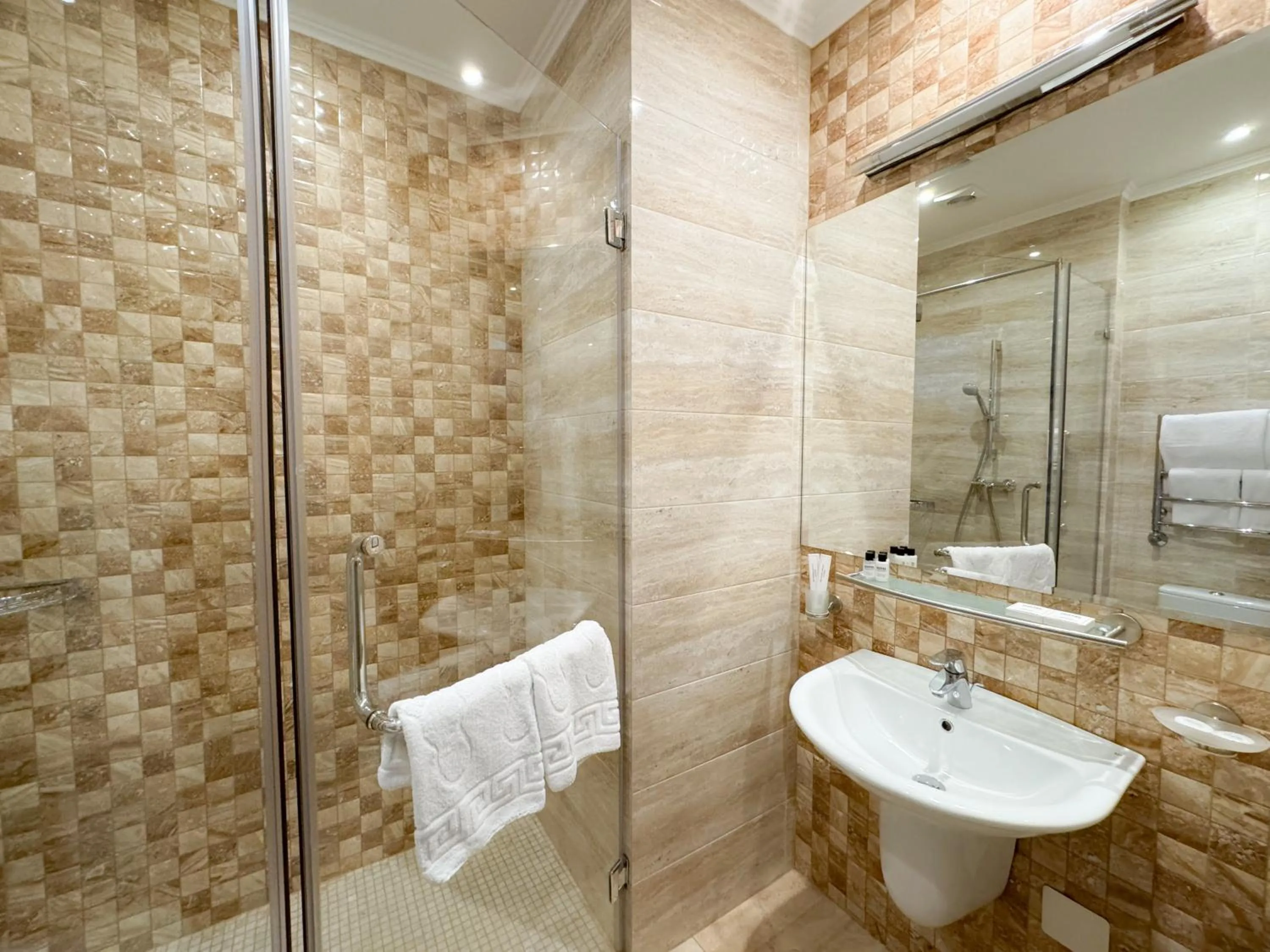 Bathroom in Alexandrovskiy Hotel