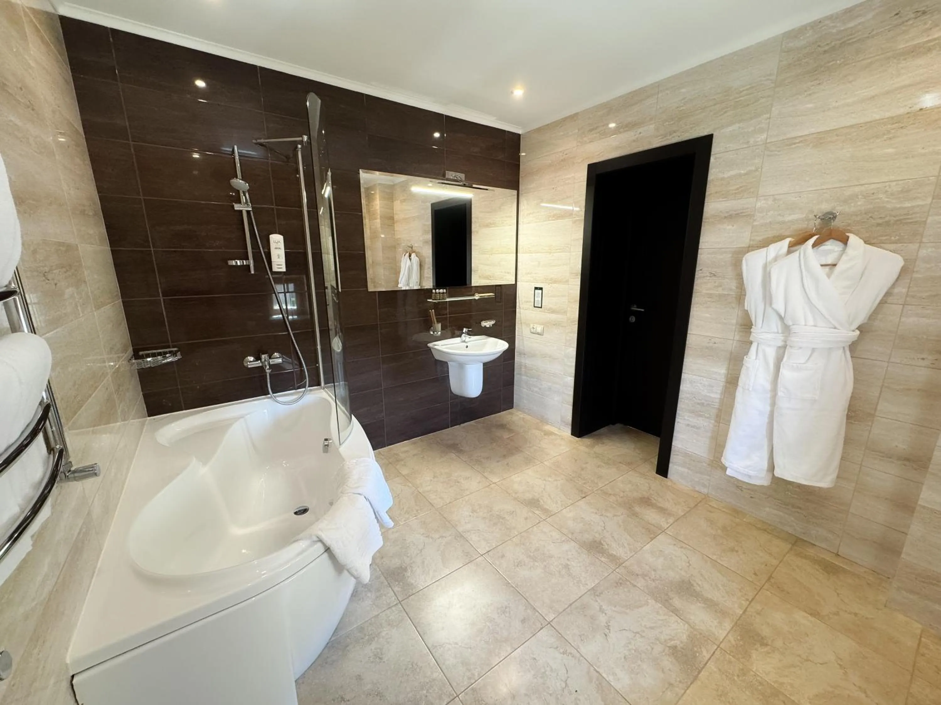 Bathroom in Alexandrovskiy Hotel