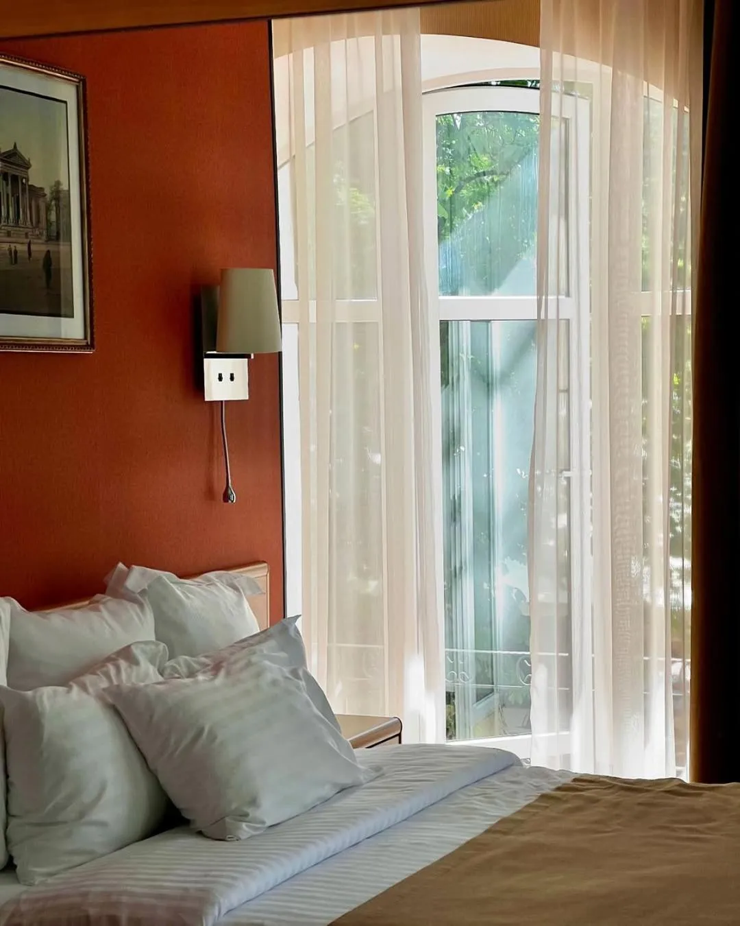 Bed in Alexandrovskiy Hotel