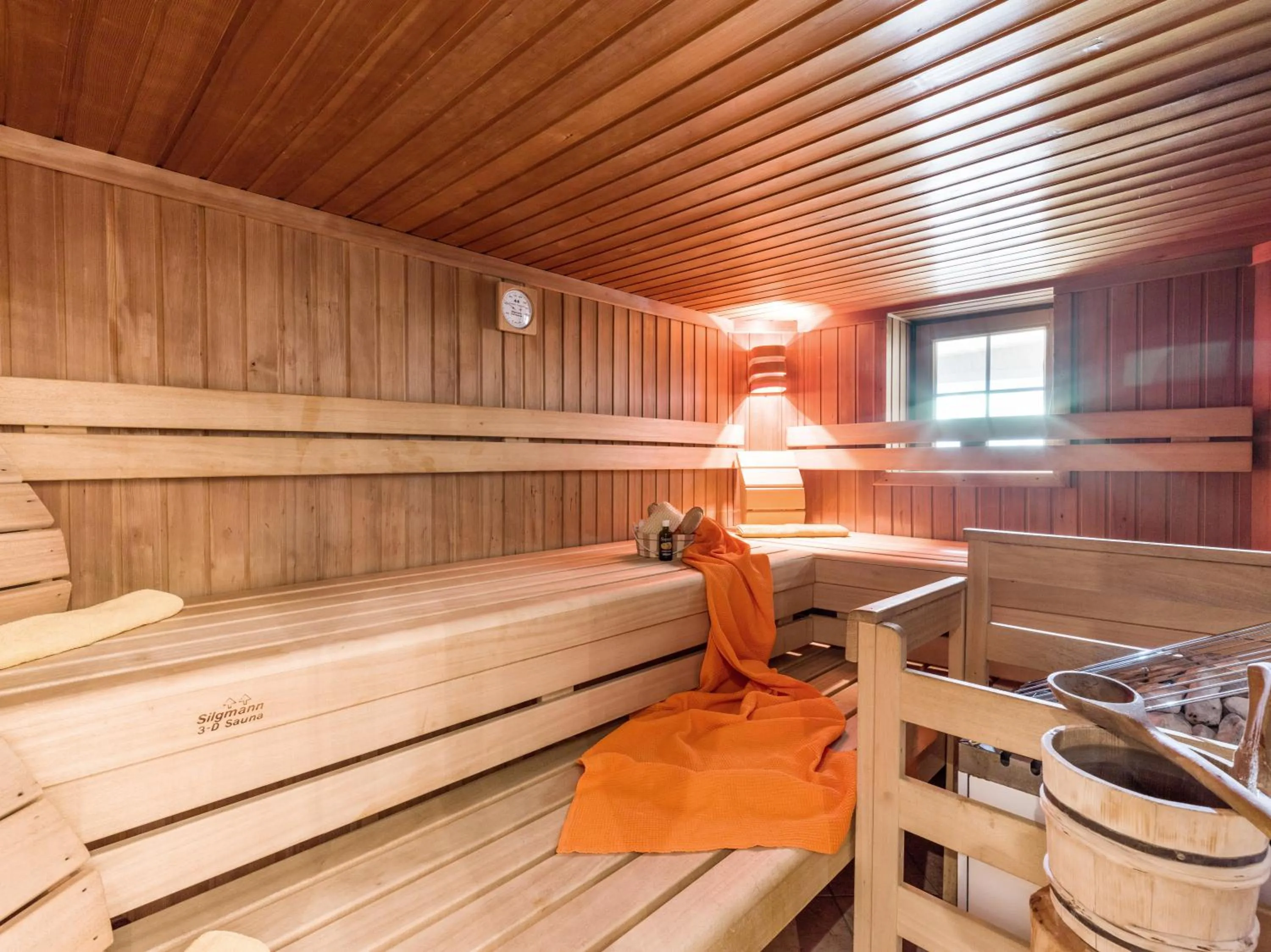 Sauna in Aparthotel Gallahaus