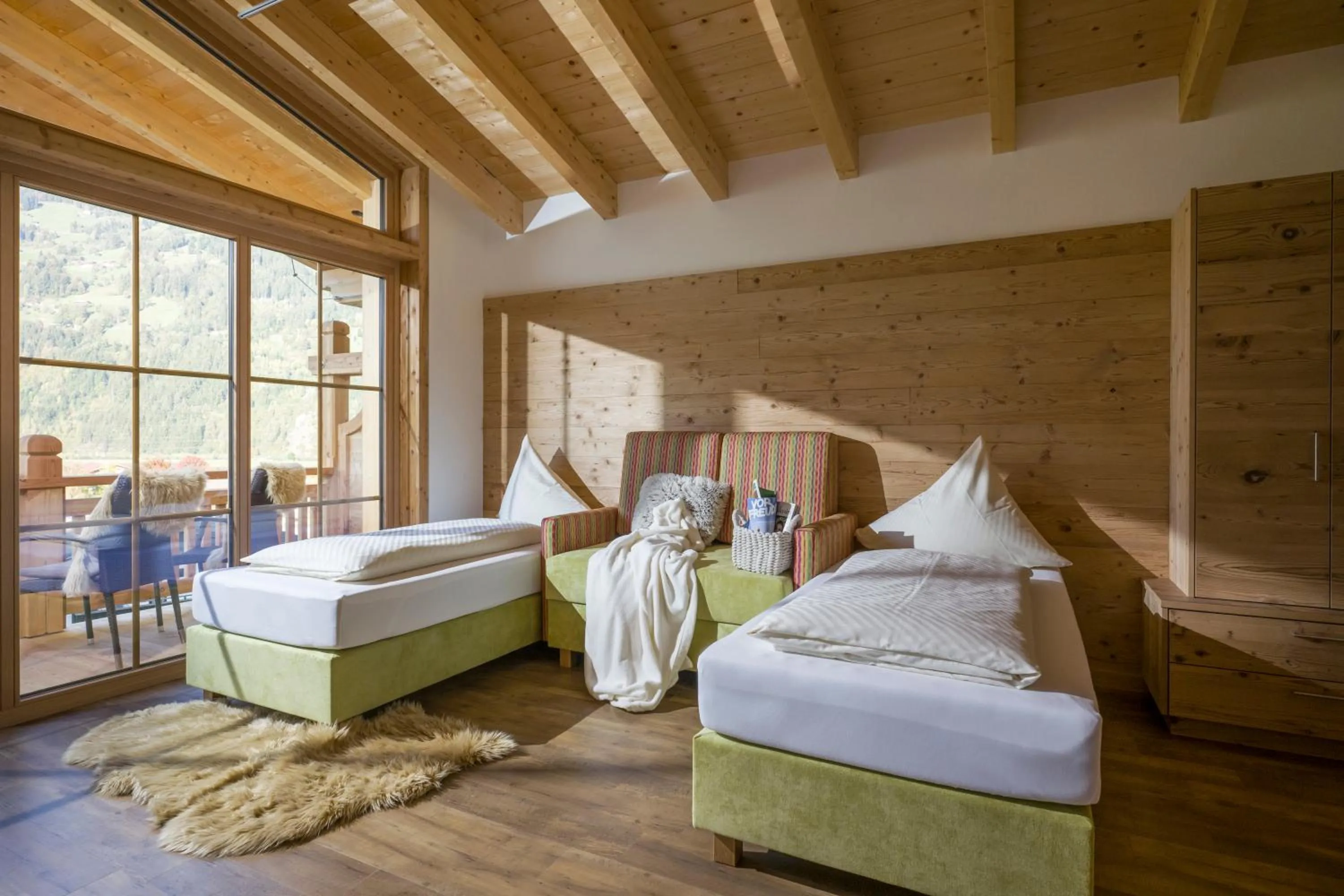 Bed in Aparthotel Gallahaus