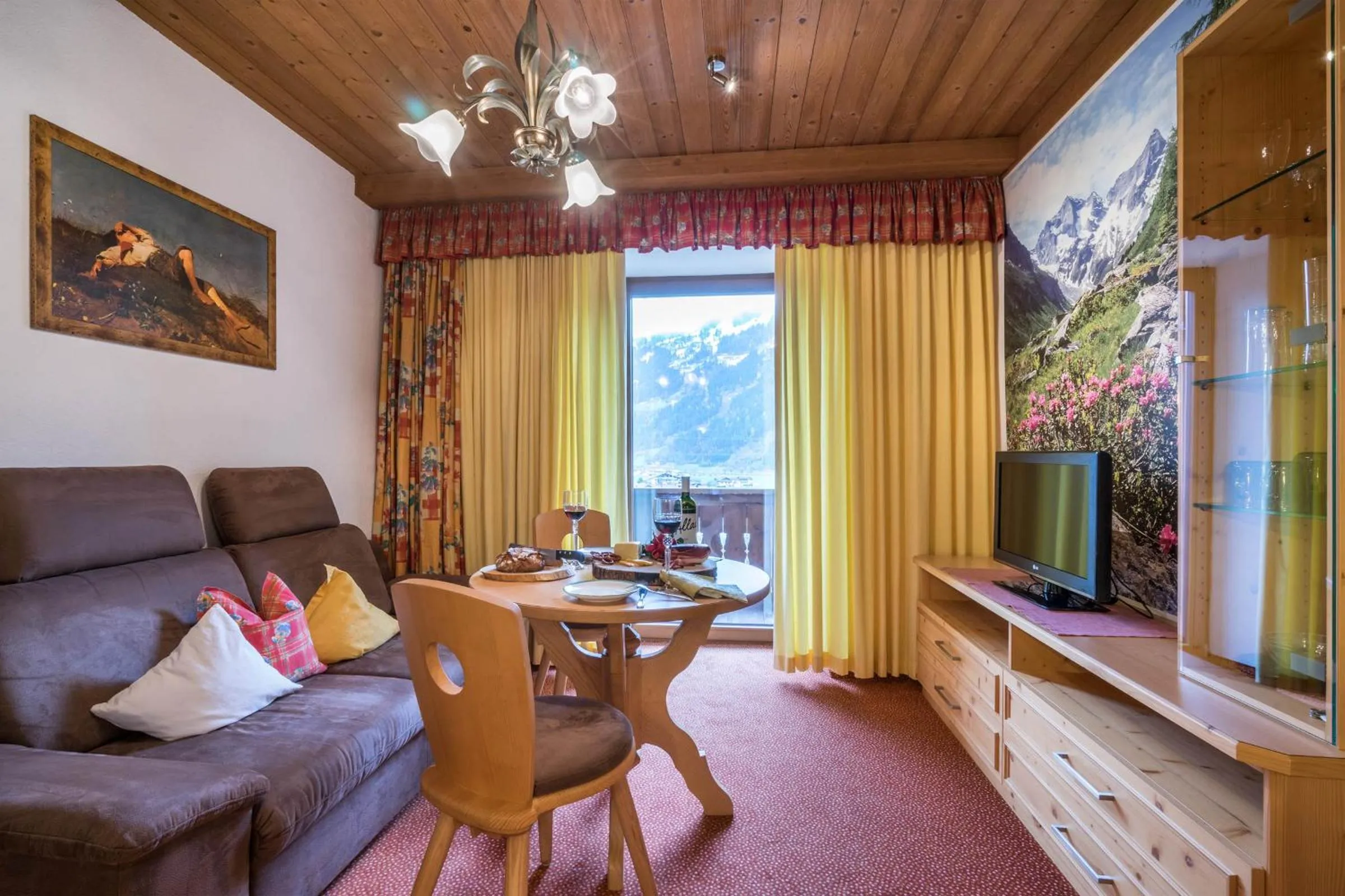 Living room in Aparthotel Gallahaus