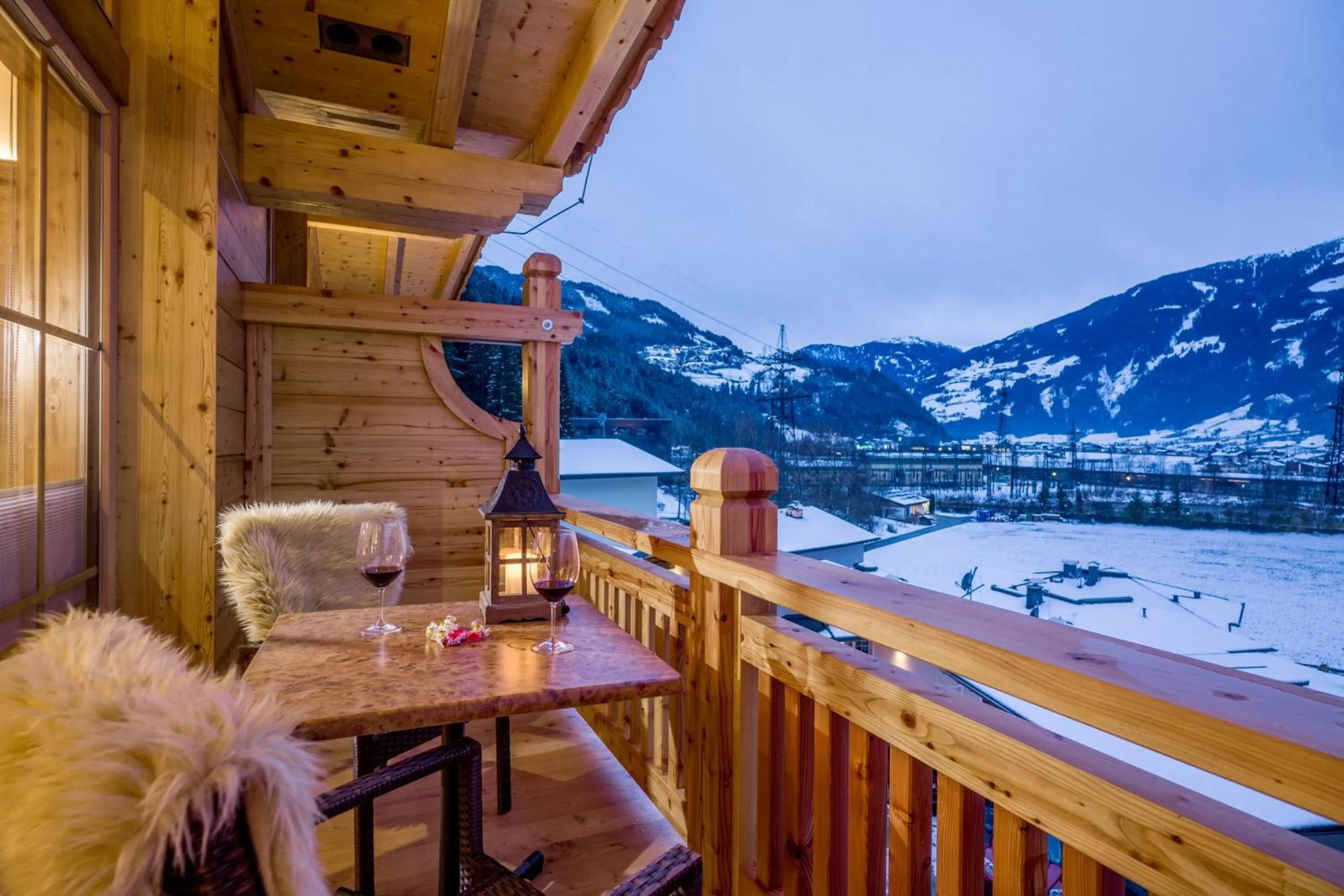 Natural landscape in Aparthotel Gallahaus