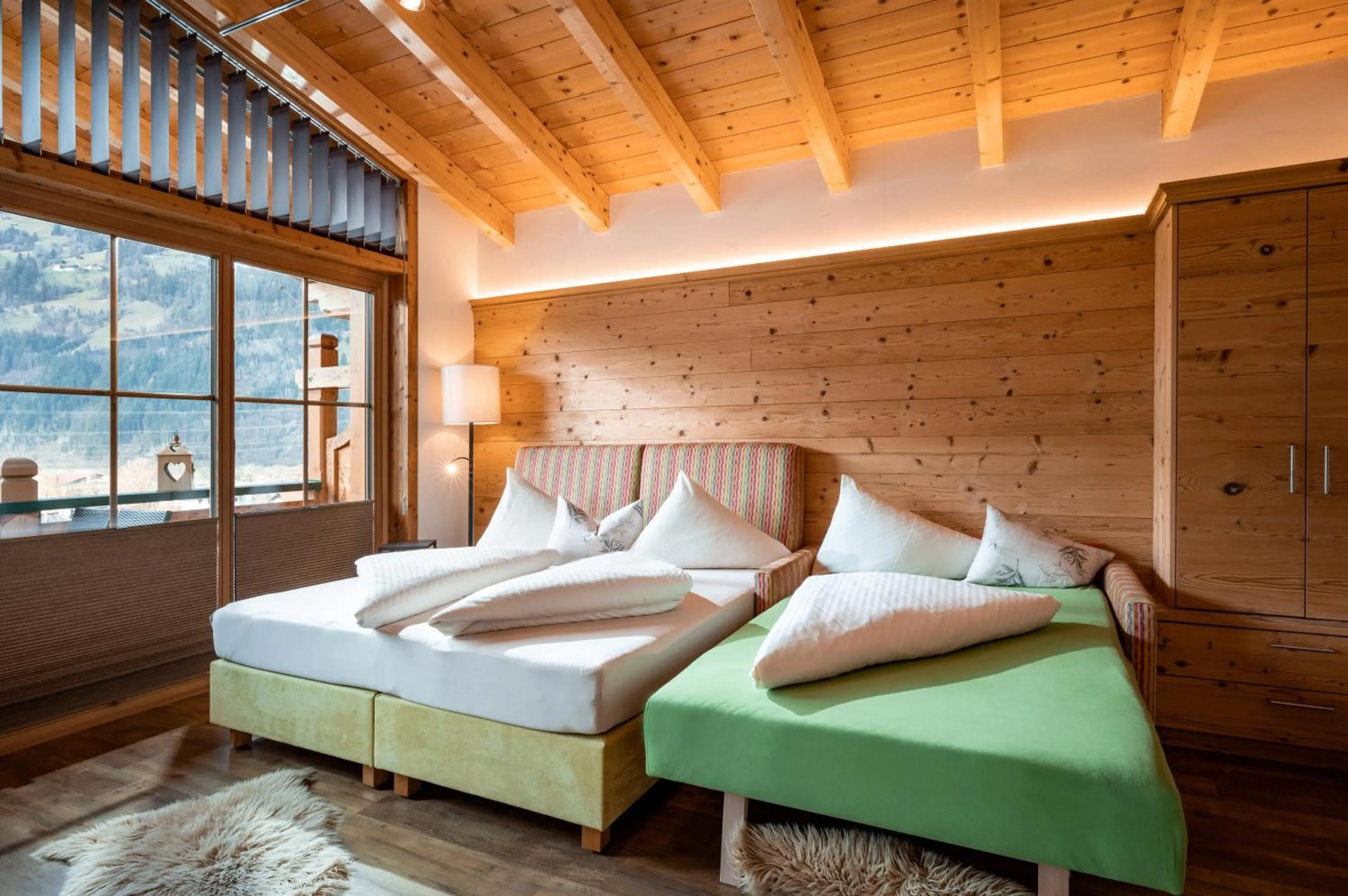 Bed in Aparthotel Gallahaus