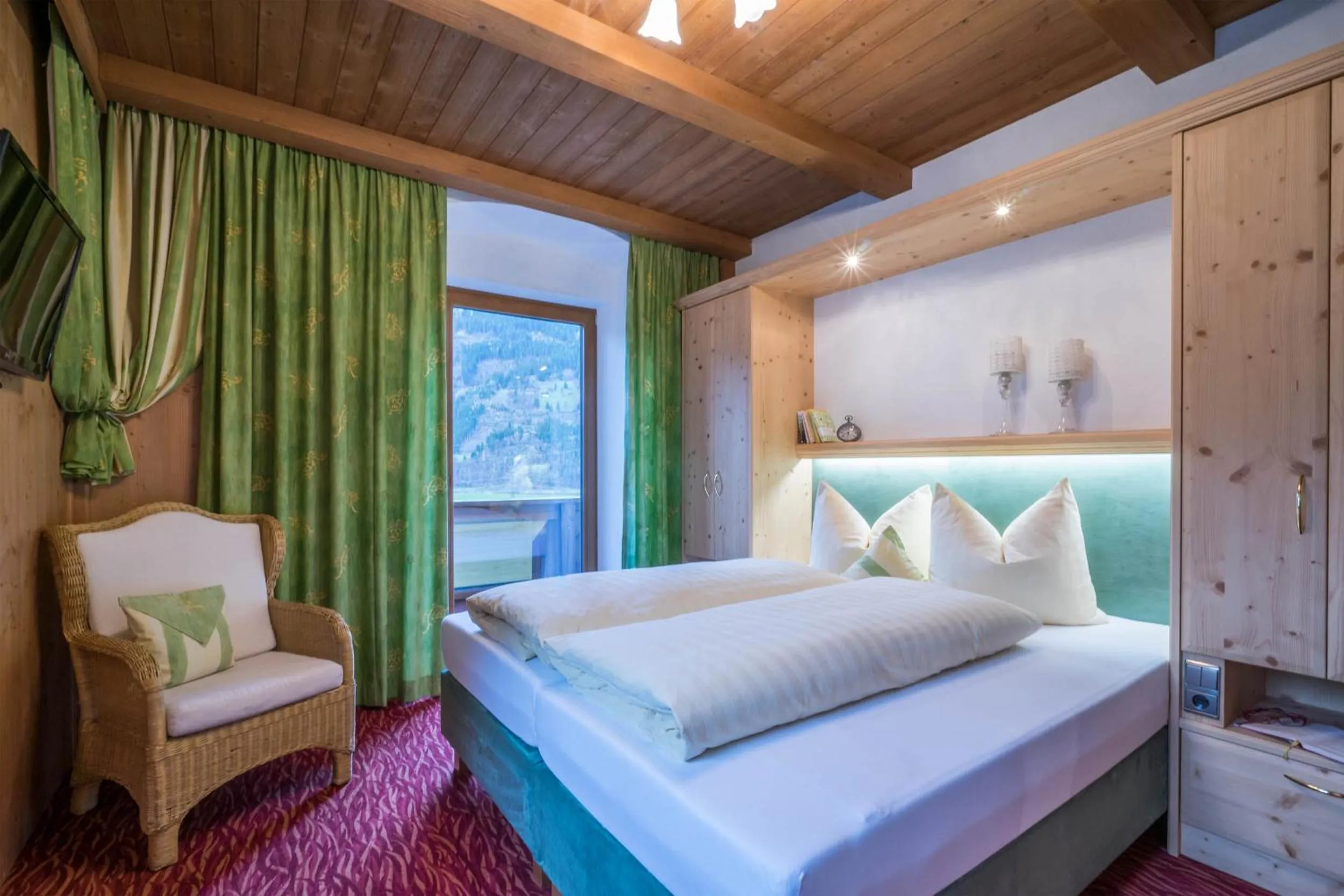 Bed in Aparthotel Gallahaus